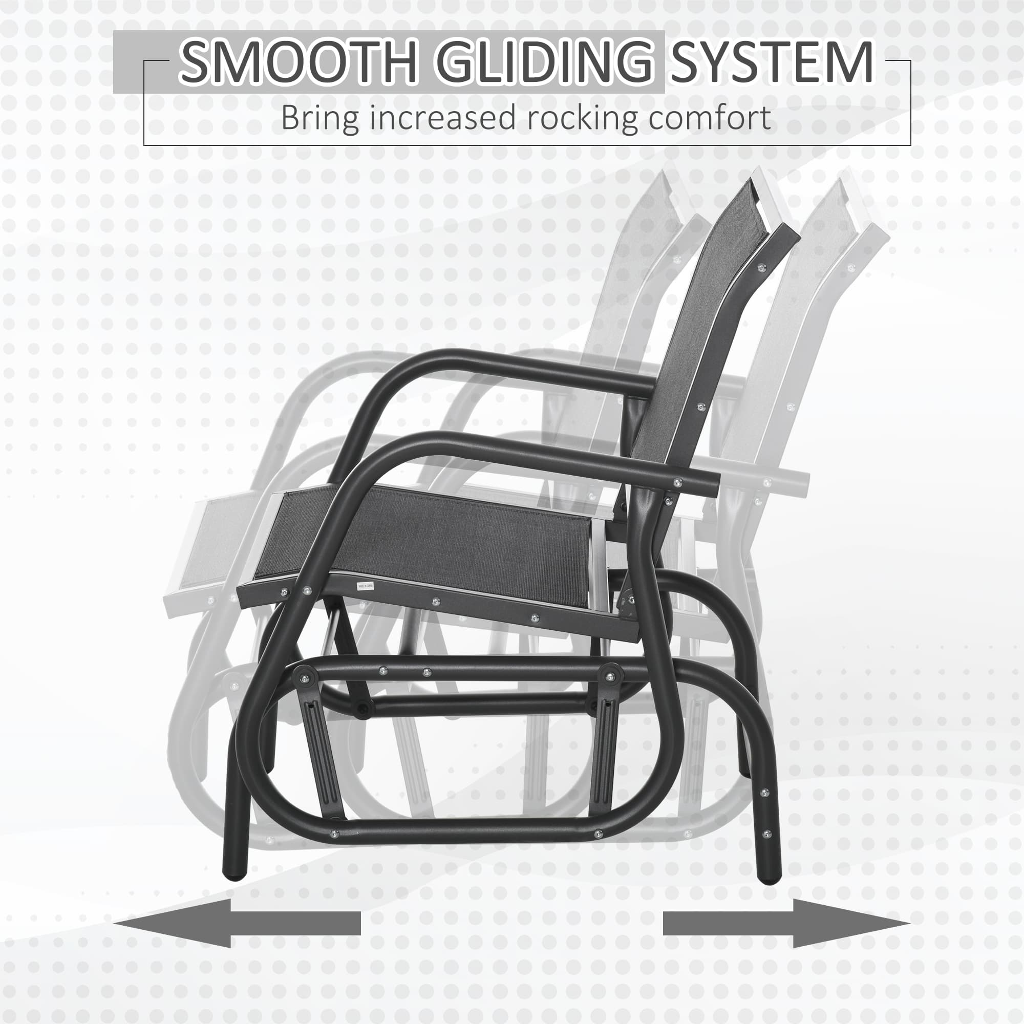 Transform Your Patio with this Premium Garden Glider Chair - image 3