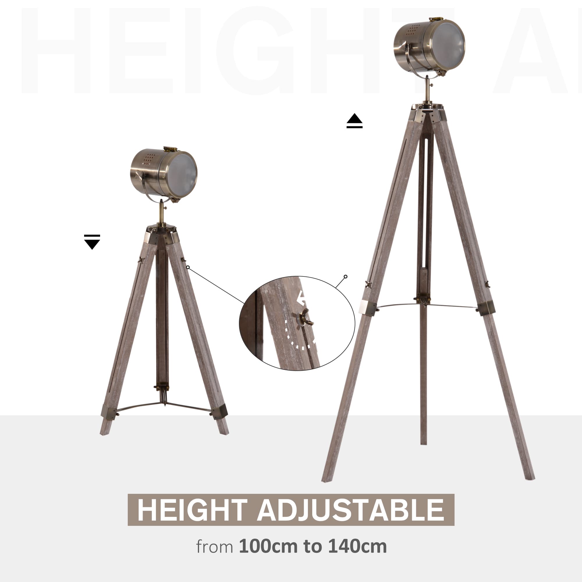 Transform Your Space With This Industrial Tripod Floor Lamp - image 2