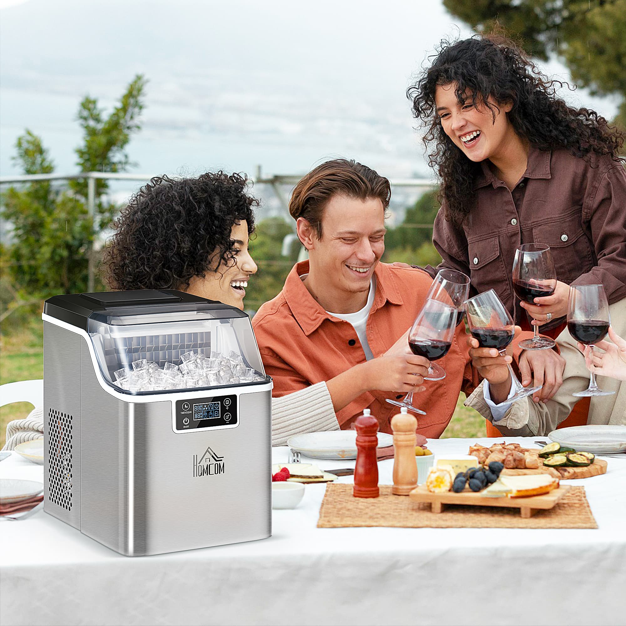Transform Your Drinks with this 3.2L Compact Ice Maker - image 4