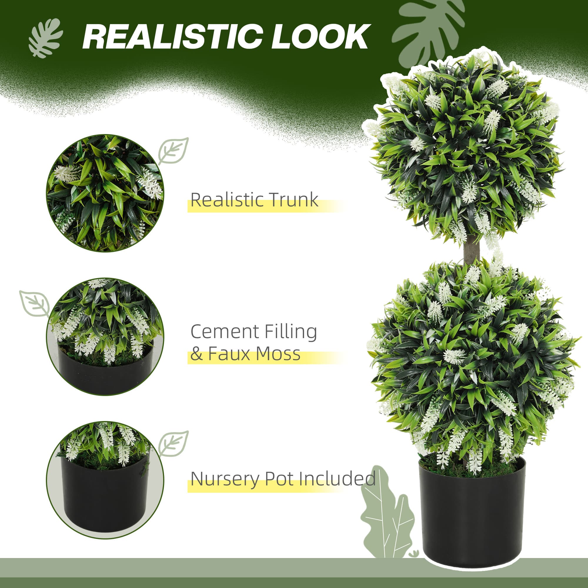 Transform Your Space with 70cm Artificial Lavender Trees - image 3