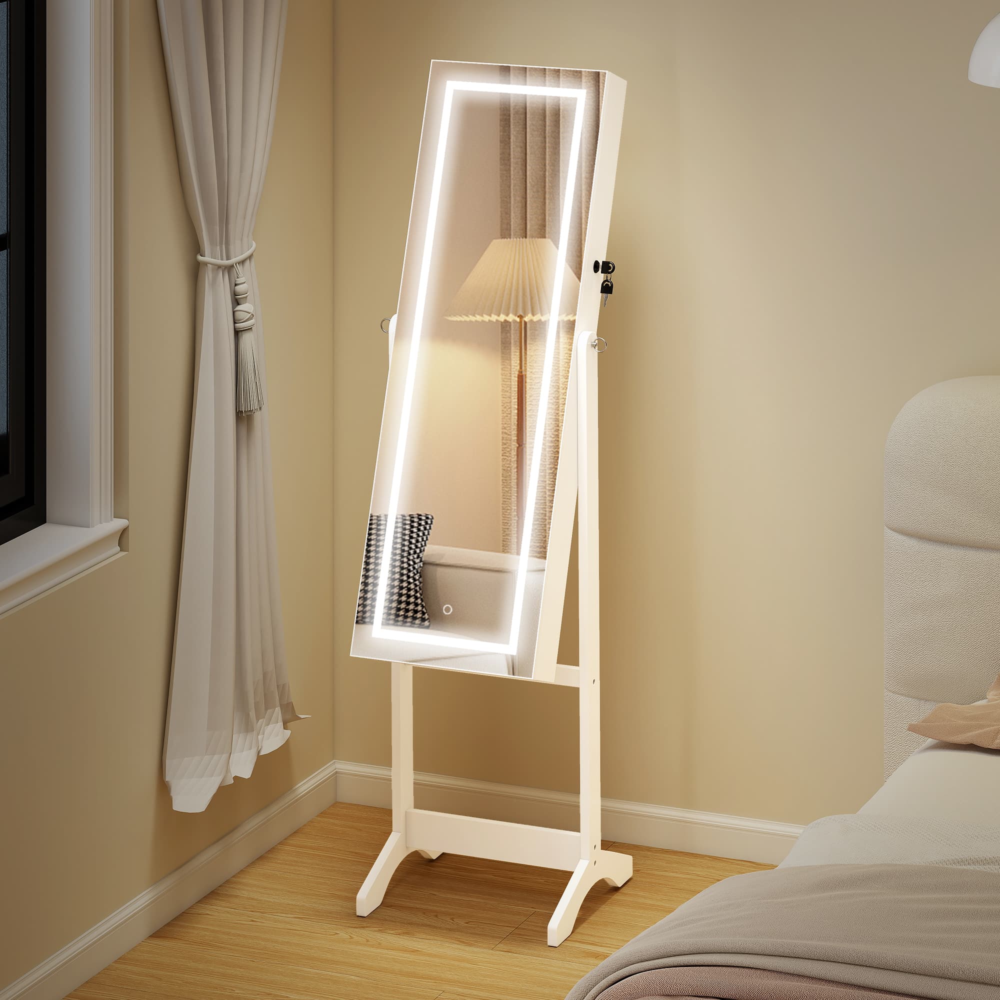 Transform Your Space With This LED Jewellery Cabinet & Mirror - image 4