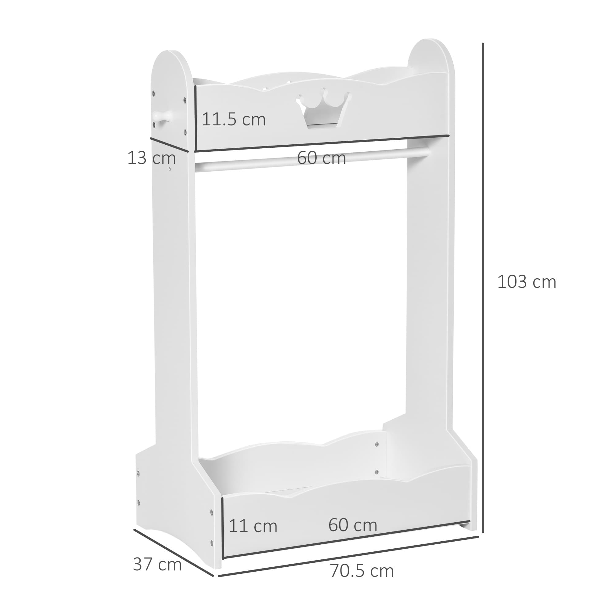 Transform Their Space with this Kids Wooden Clothes Rail - image 5