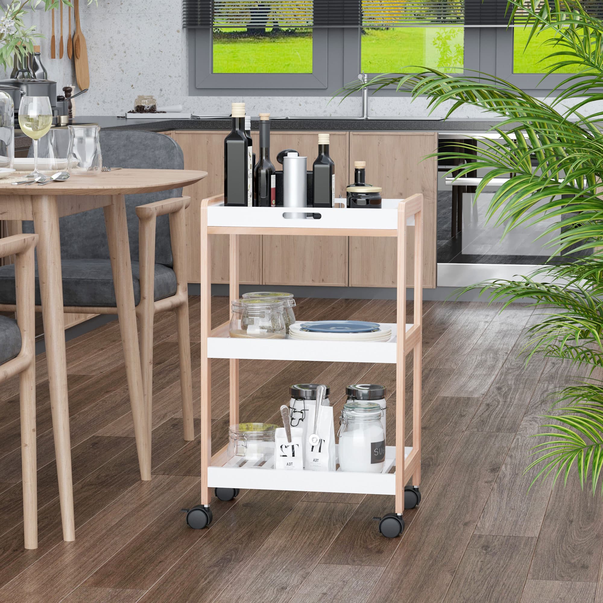A Compact Kitchen Trolley That Goes Where You Need It - image 10