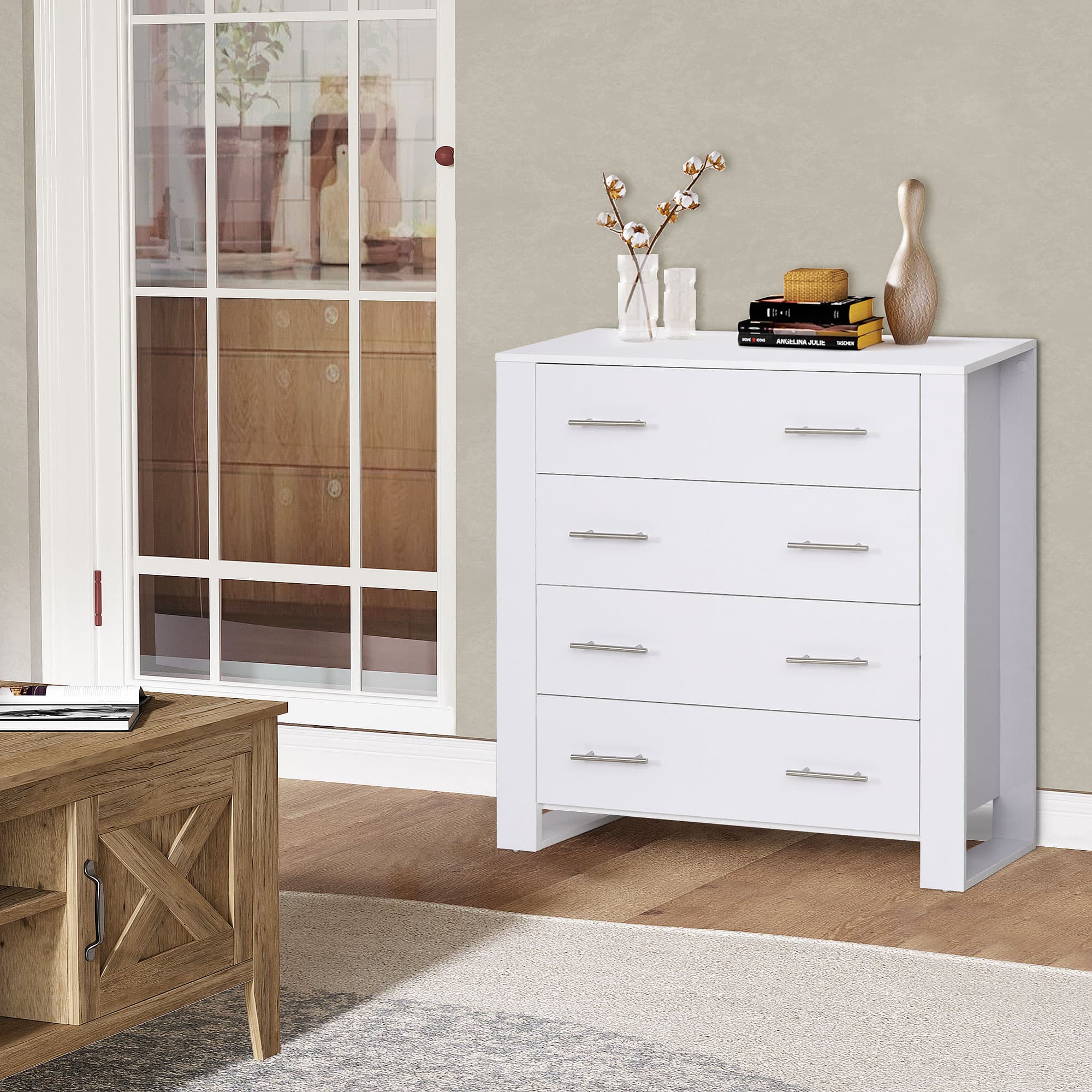 Transform Your Bedroom with this Elegant 4-Drawer Chest - image 2