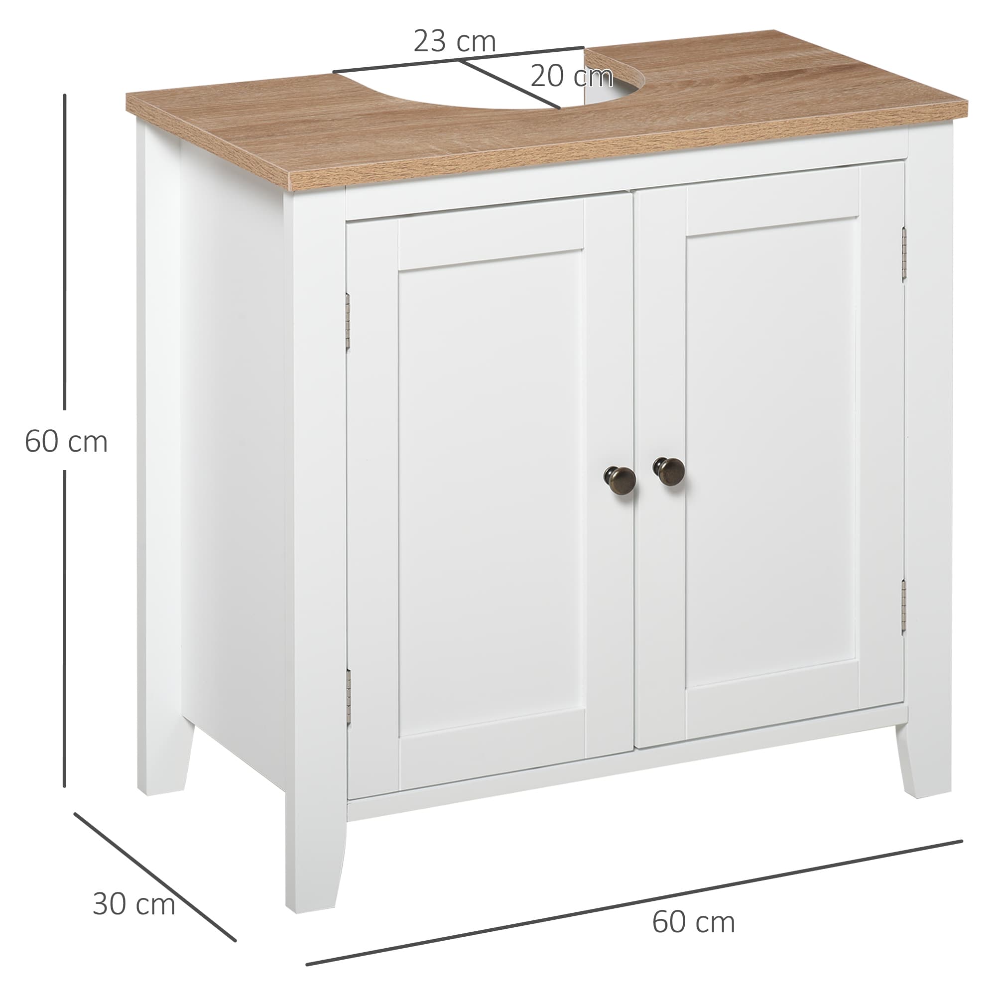 Transform Your Bathroom with this Elegant Under Sink Cabinet - image 4