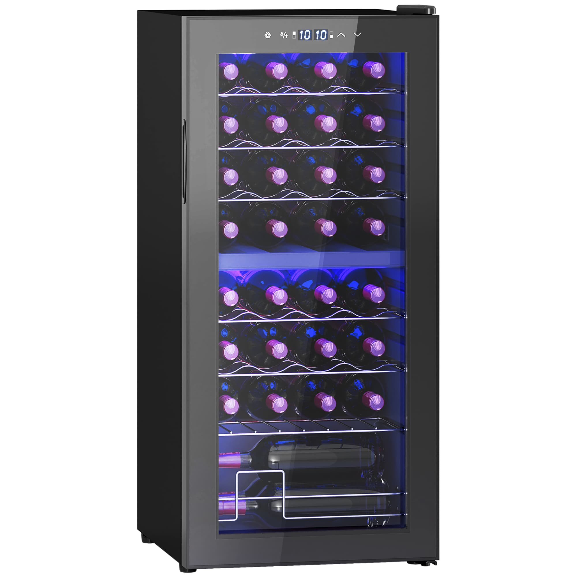 Store 32 bottles at two temperatures in one freestanding wine fridge - image 9