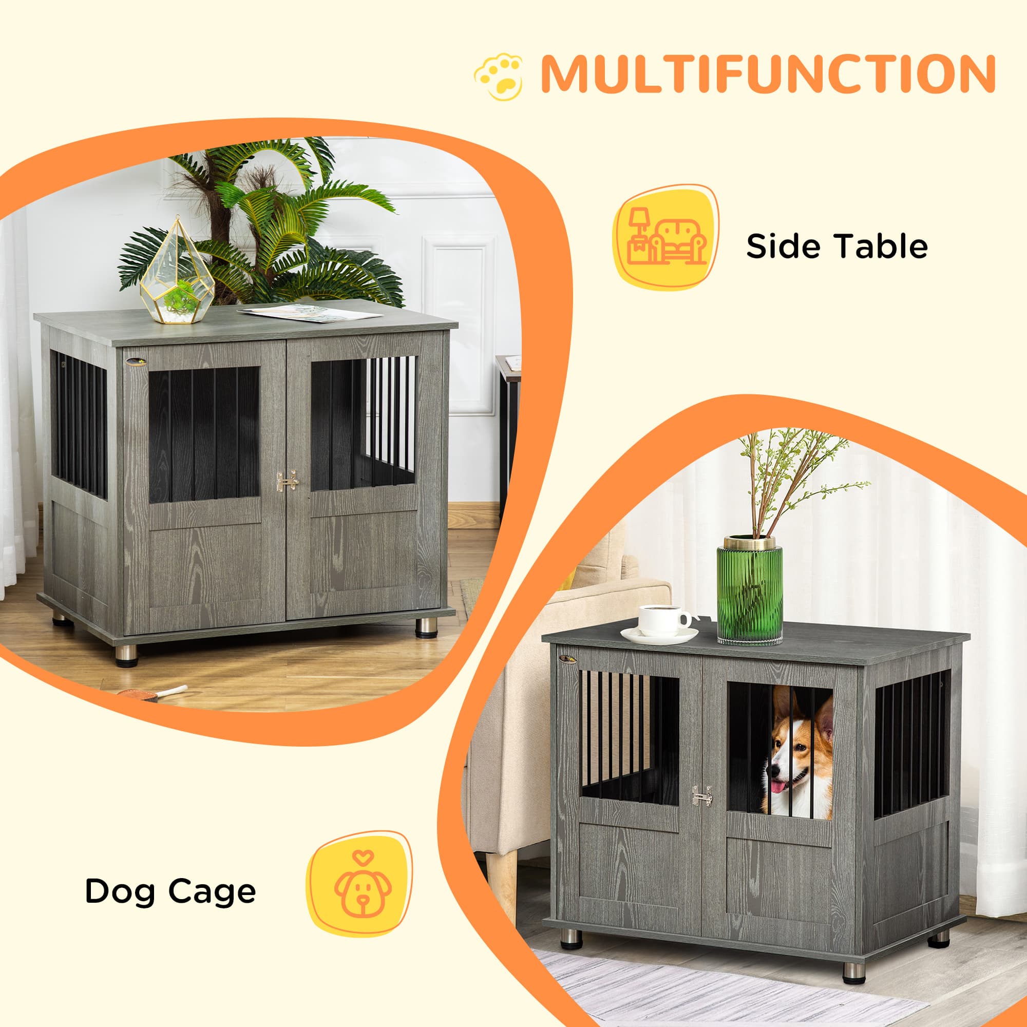 A Dog Crate That Looks Like a Piece of Furniture - image 10