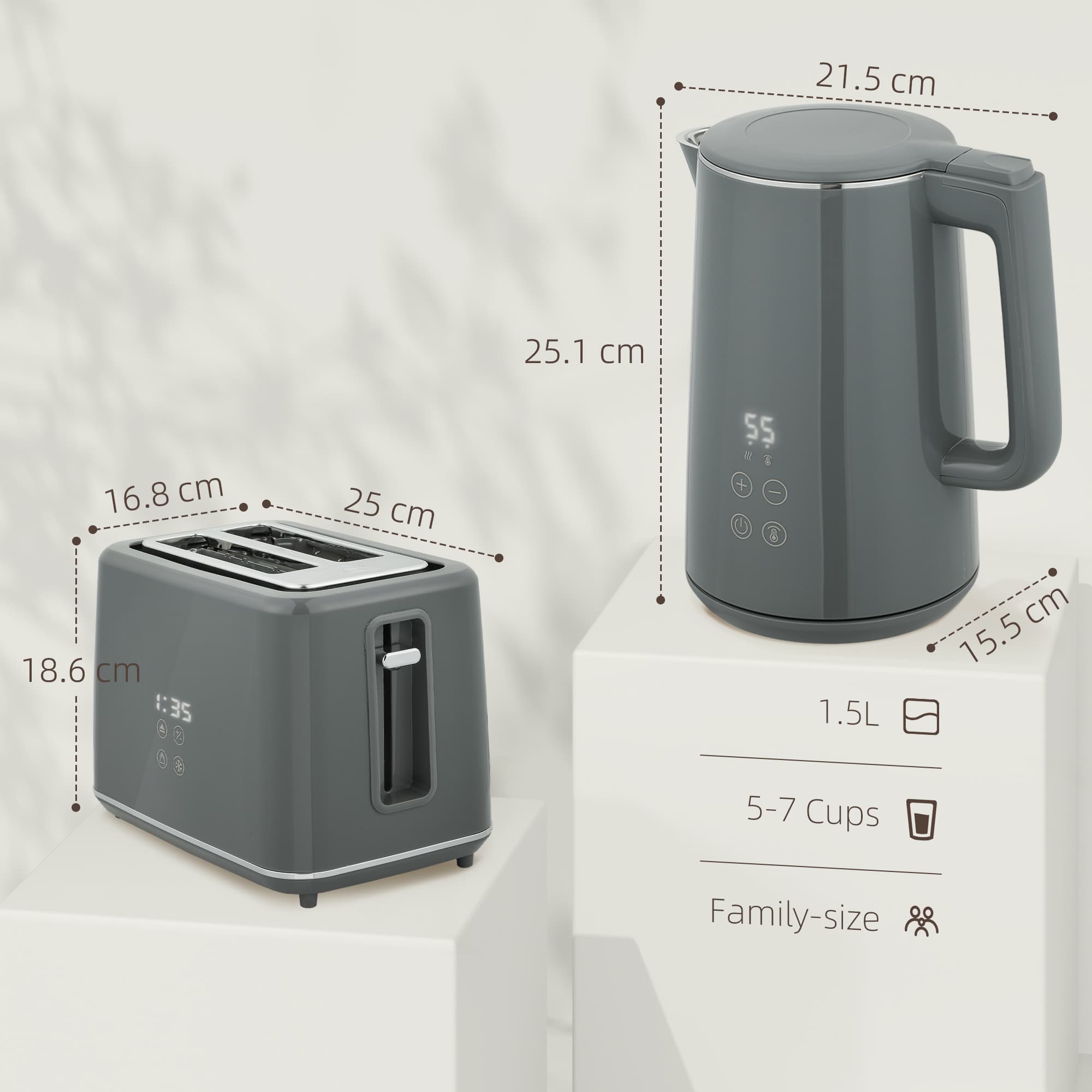 Transform Your Mornings with this Grey Digital Breakfast Set - image 5