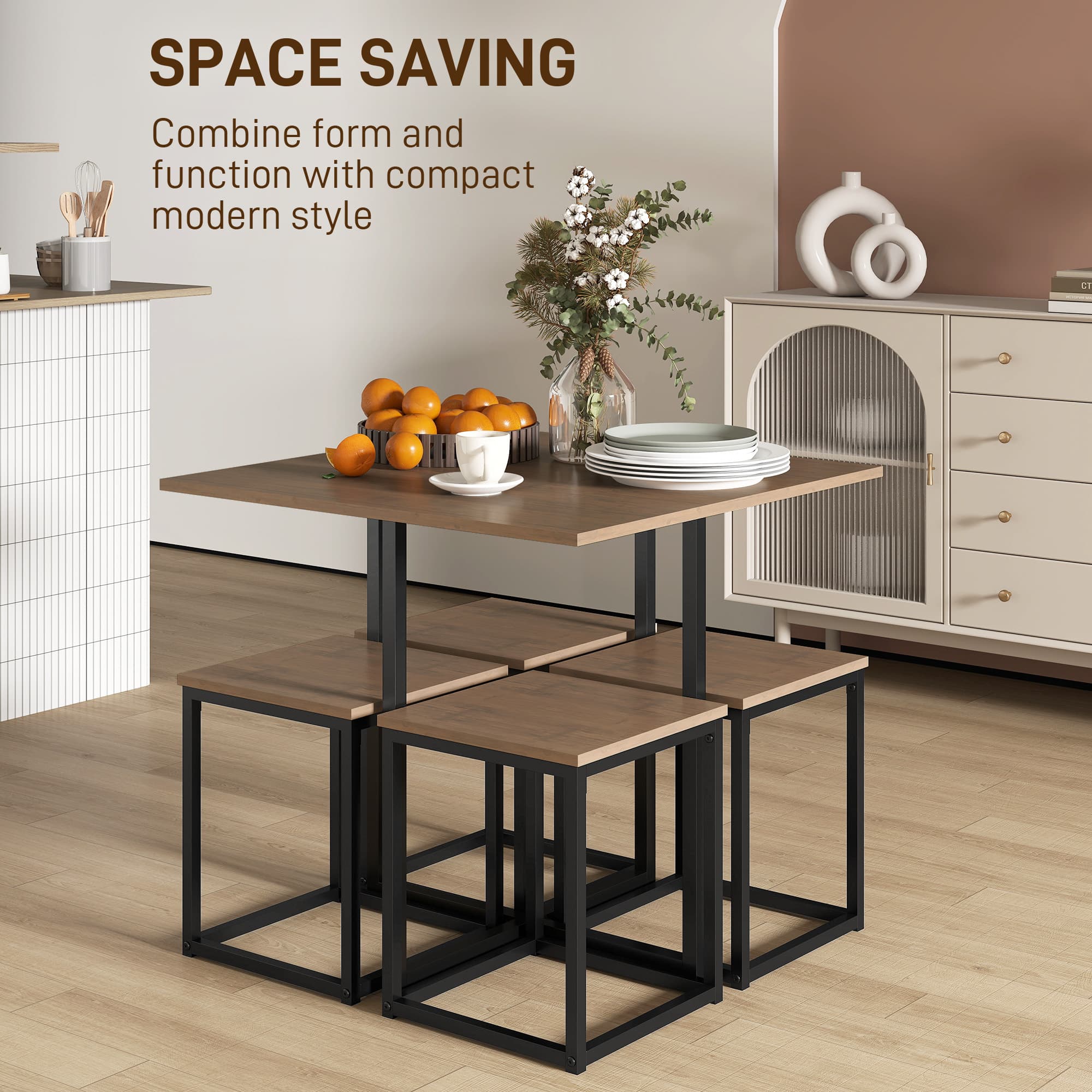 Transform Your Kitchen With This Space-Saving Dining Set - image 5