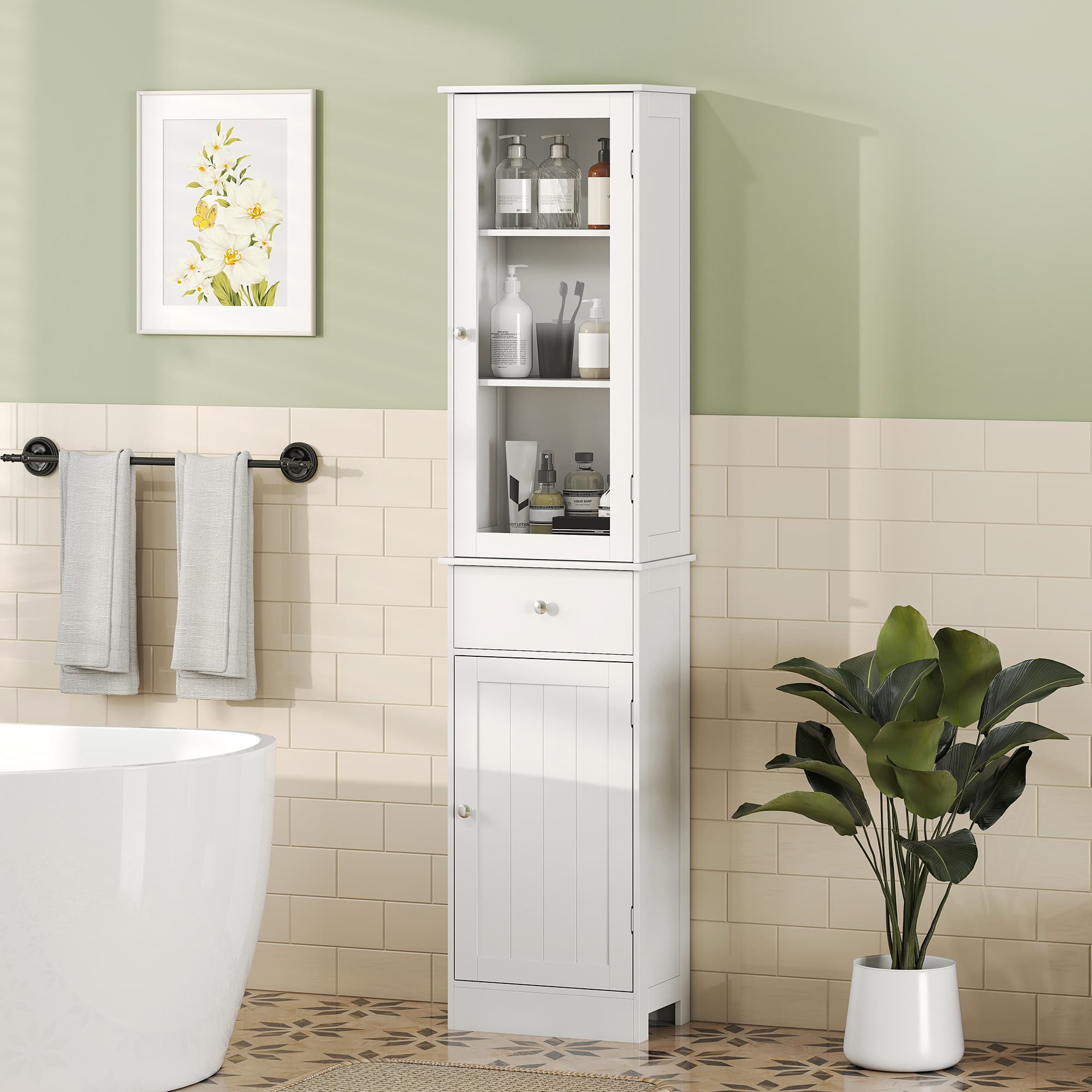Transform Your Space with this Tall Slim Bathroom Cabinet - image 4