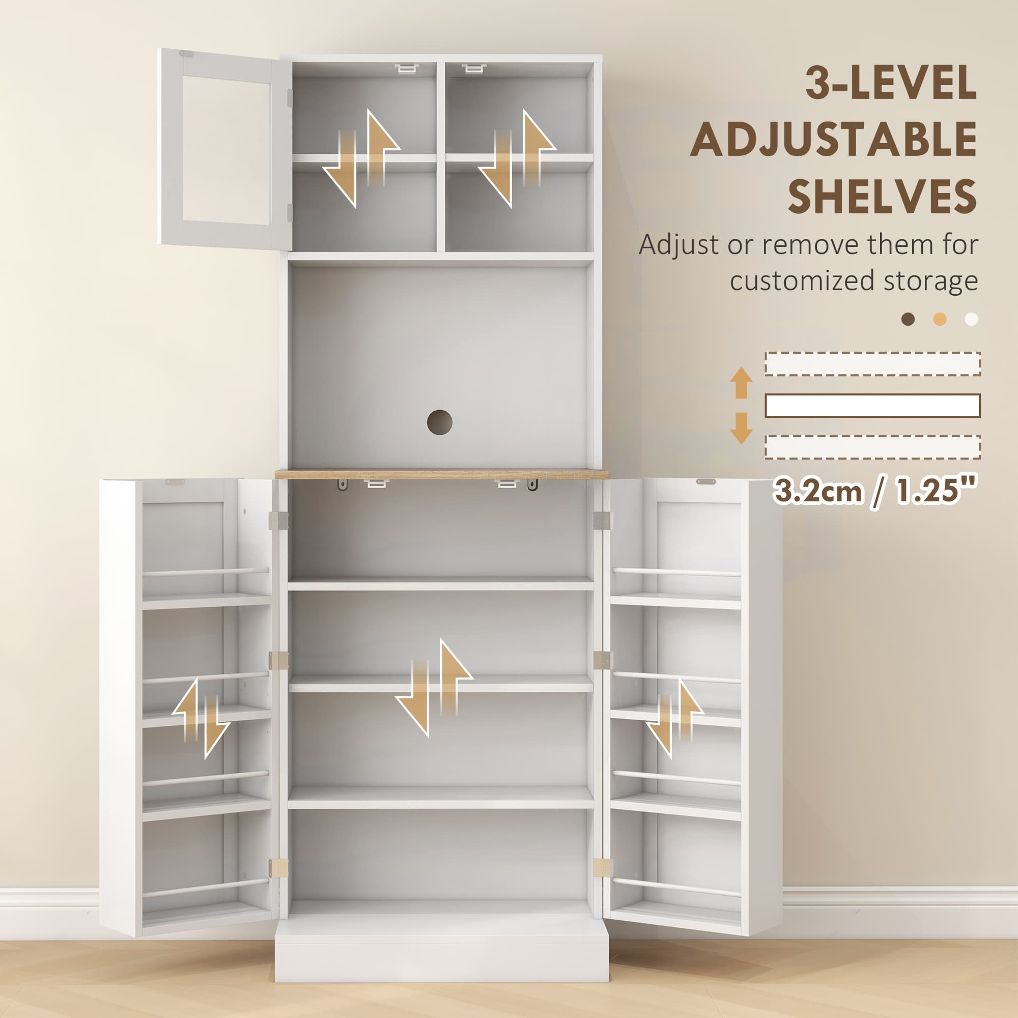 Keep Your Kitchen Organised with a Tall Pantry Cupboard - image 4