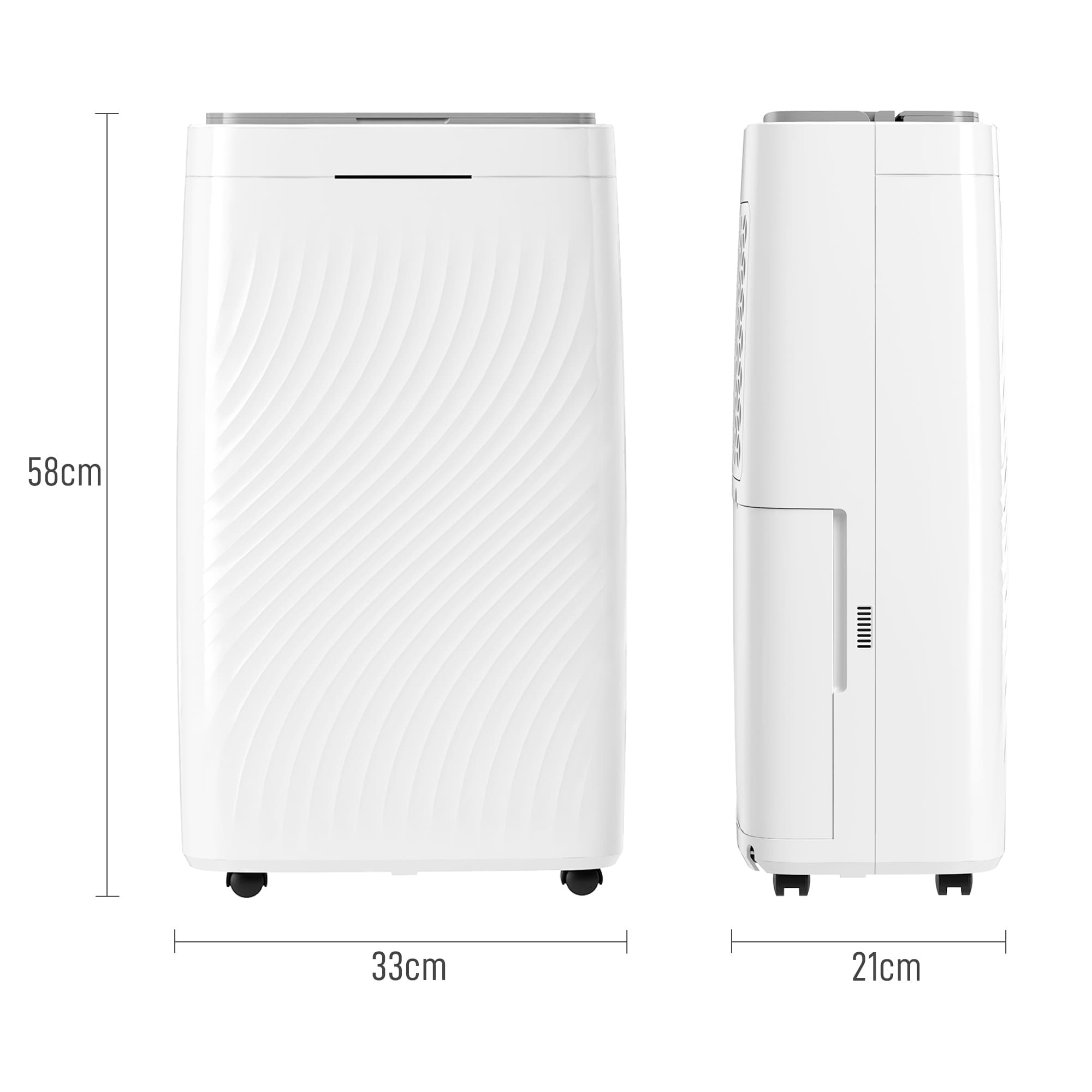 16L Dehumidifier with Carbon Filter — Quiet, Mobile and 5.5L Tank - image 4