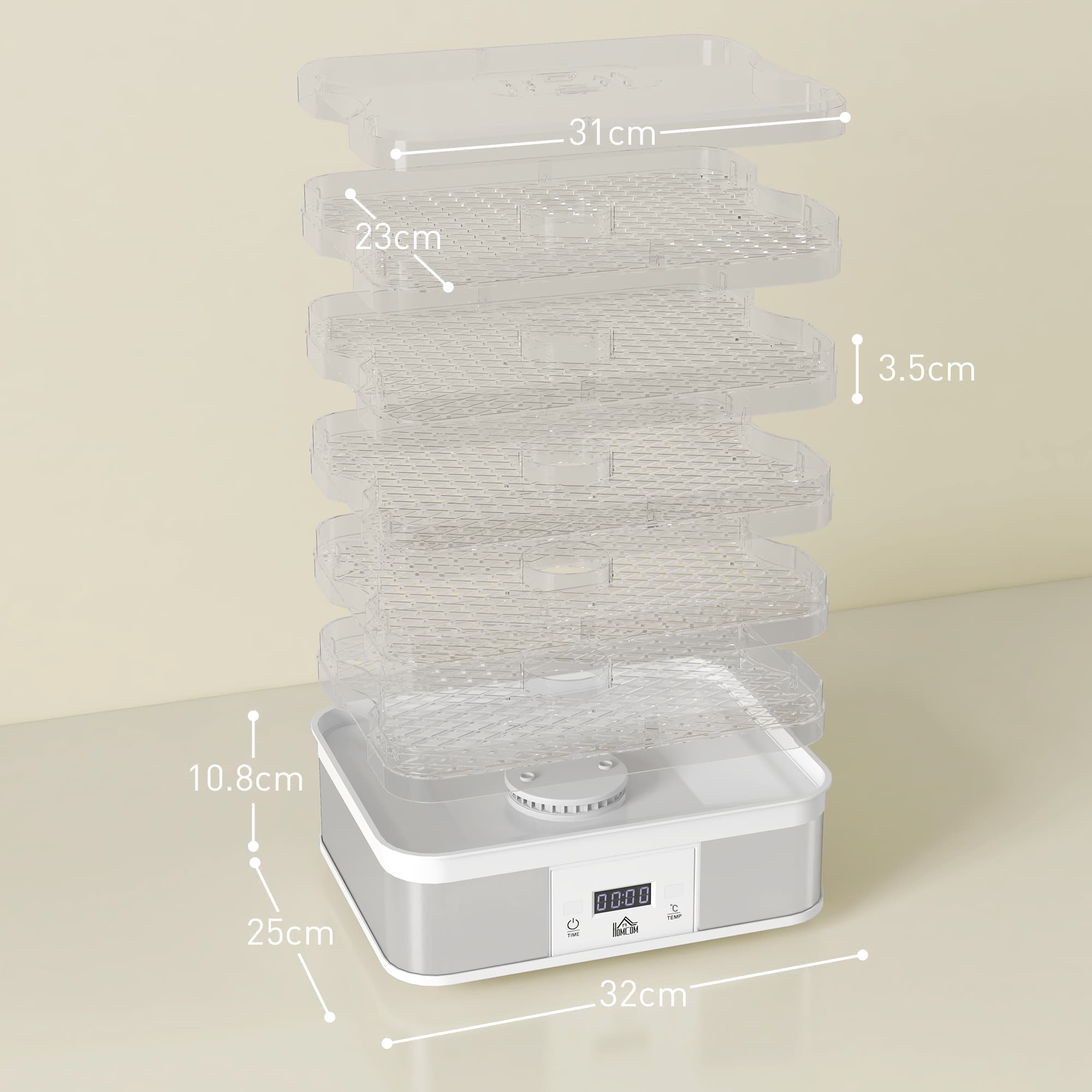 Dry Fruit, Jerky and Herbs With Adjustable Heat and a 48-Hour Timer - image 10