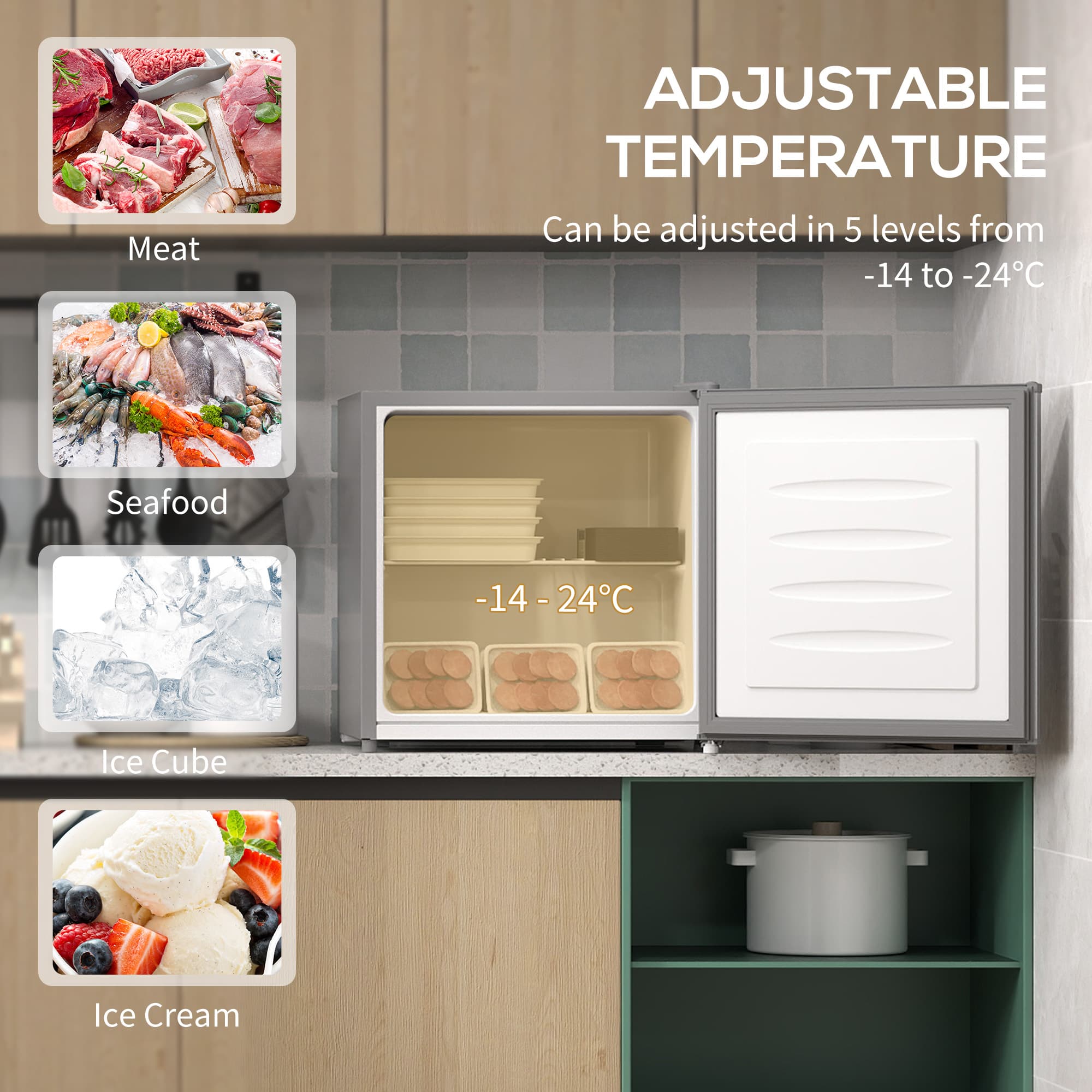 Fit a 35L Freezer on Your Countertop with Adjustable Temperature - image 9