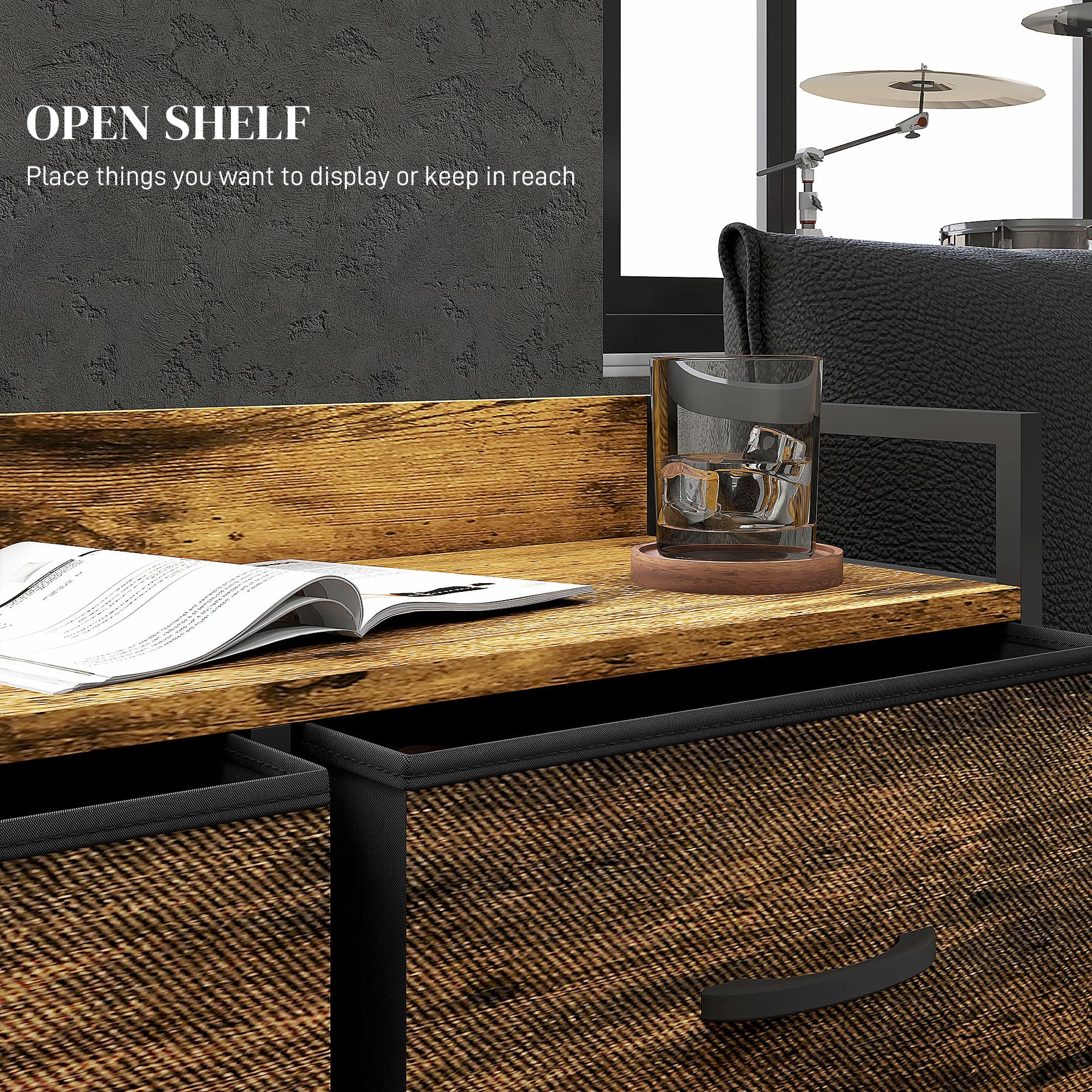 Transform Your Space with this Rustic 6-Drawer Chest - image 3