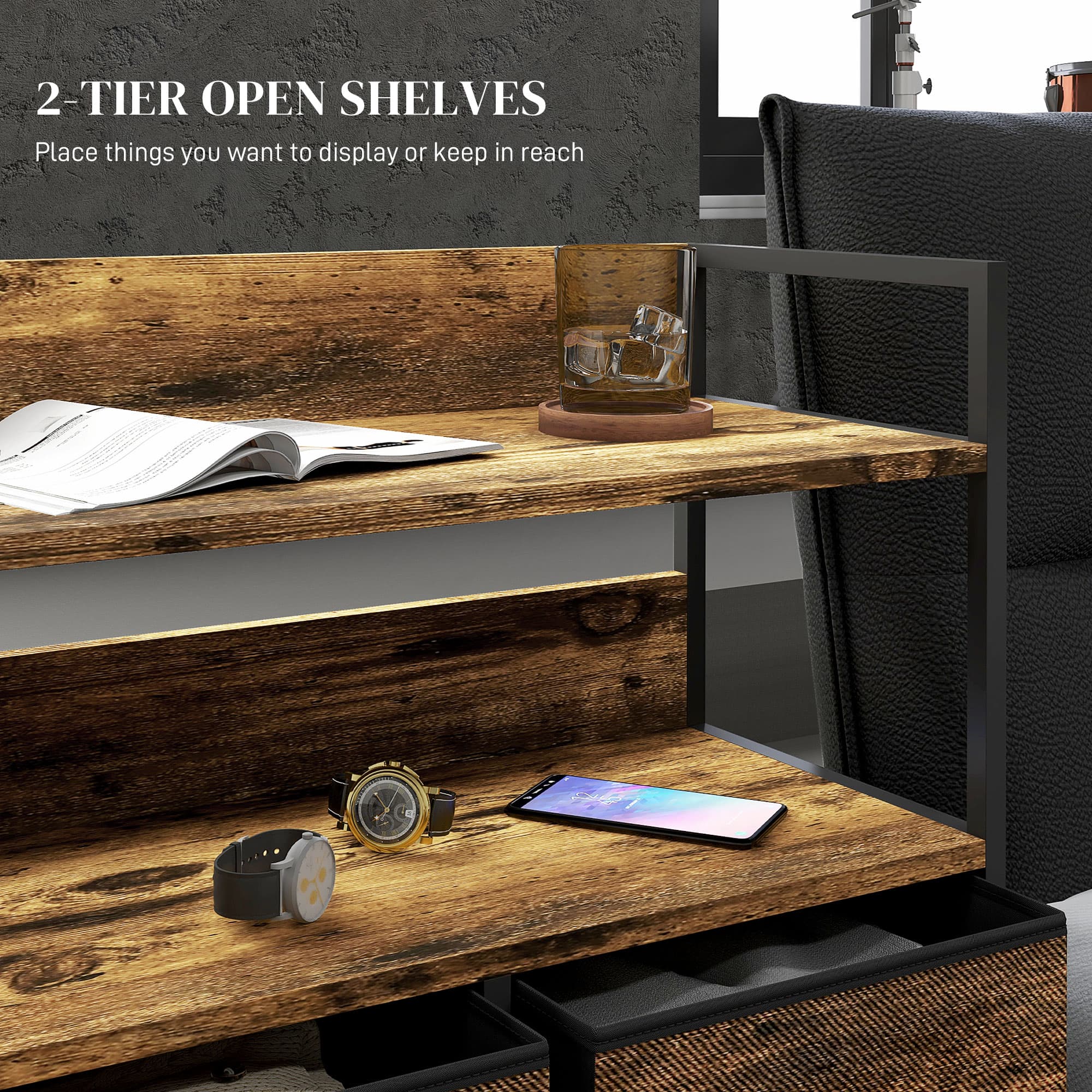 Transform Your Space with this Rustic 5-Drawer Chest - image 3