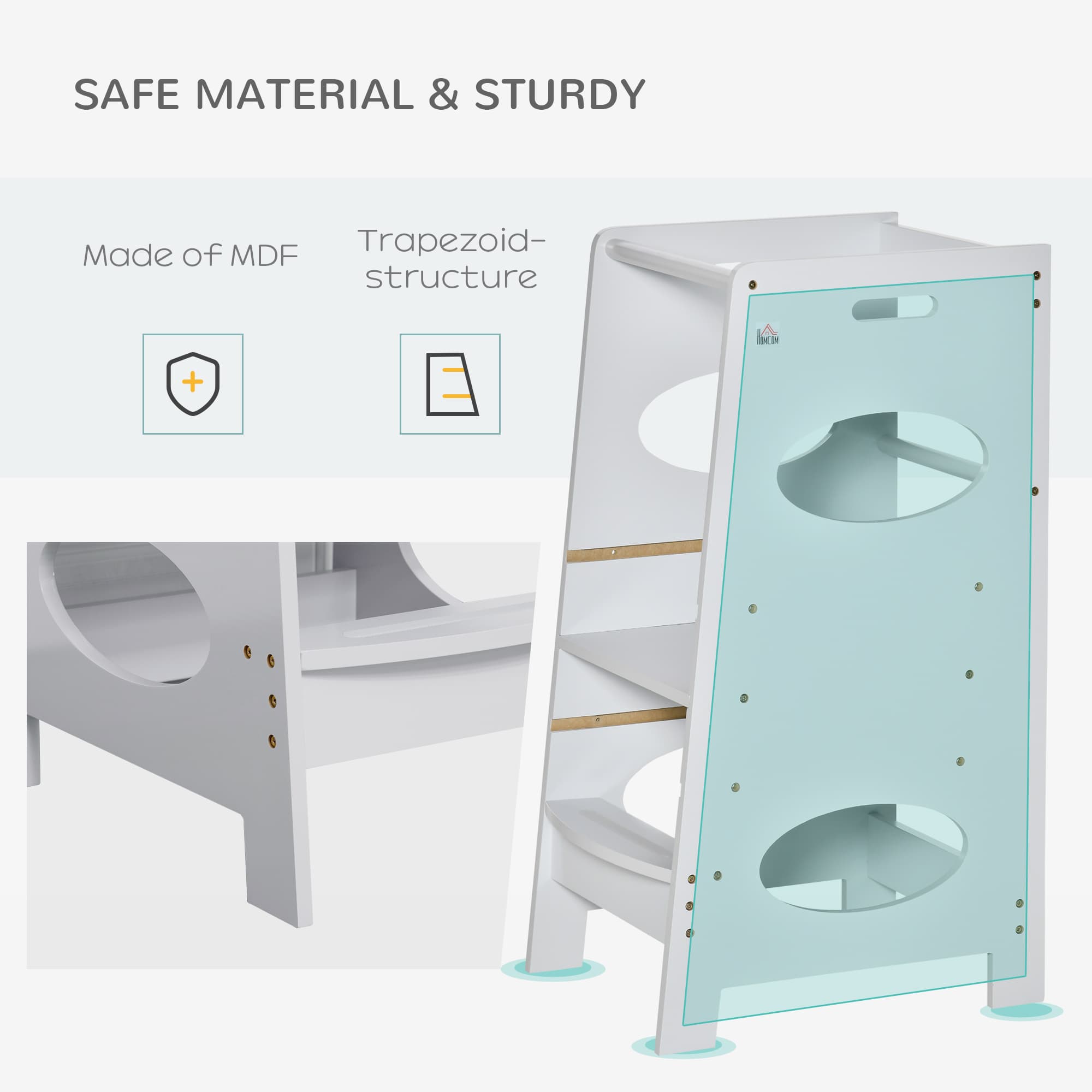 Transform Everyday Tasks with this Grey Toddler Learning Tower - image 4