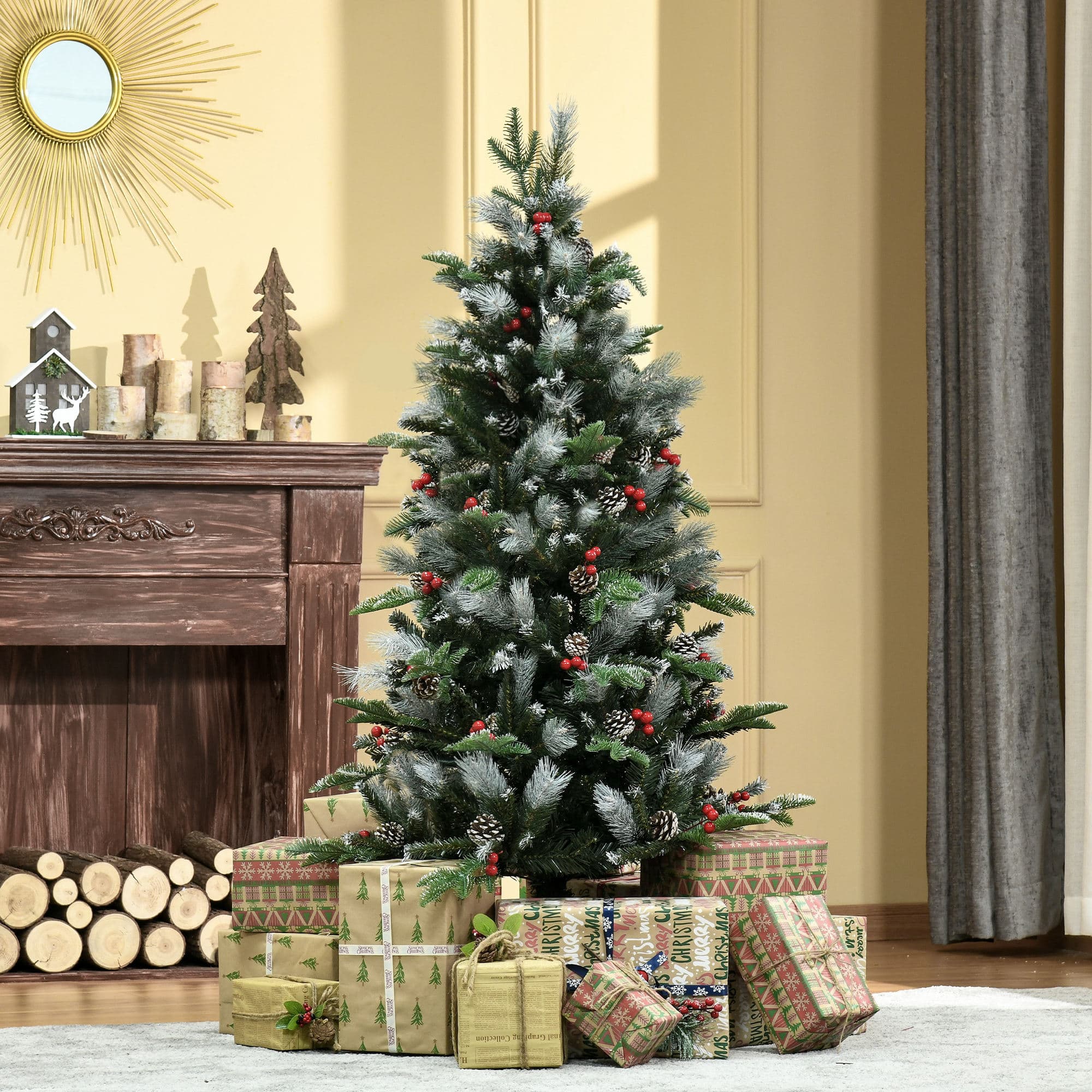 Transform Your Home with this 5ft Snow Dipped Christmas Tree - image 3