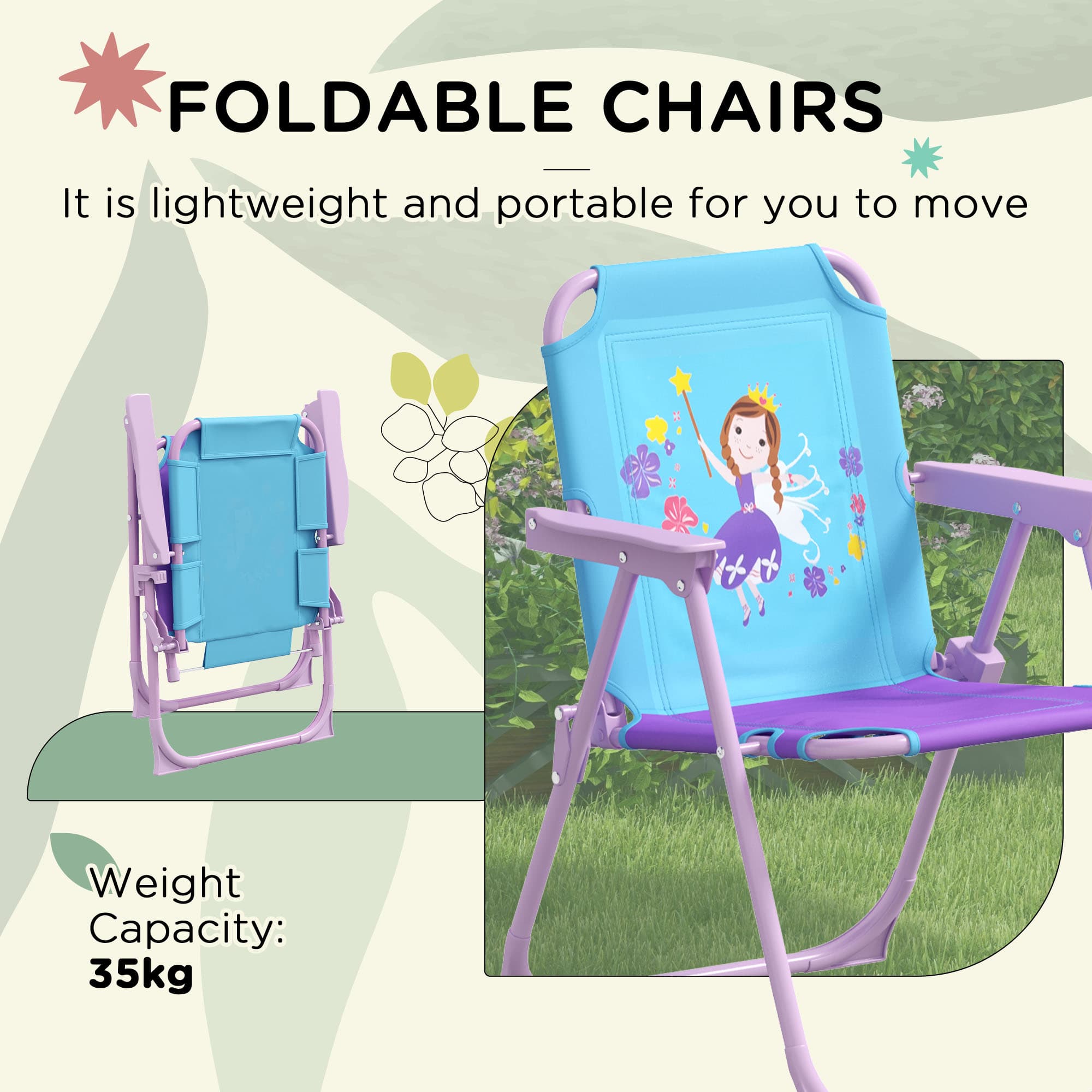 Fairy garden table and chairs for outdoor play - image 7