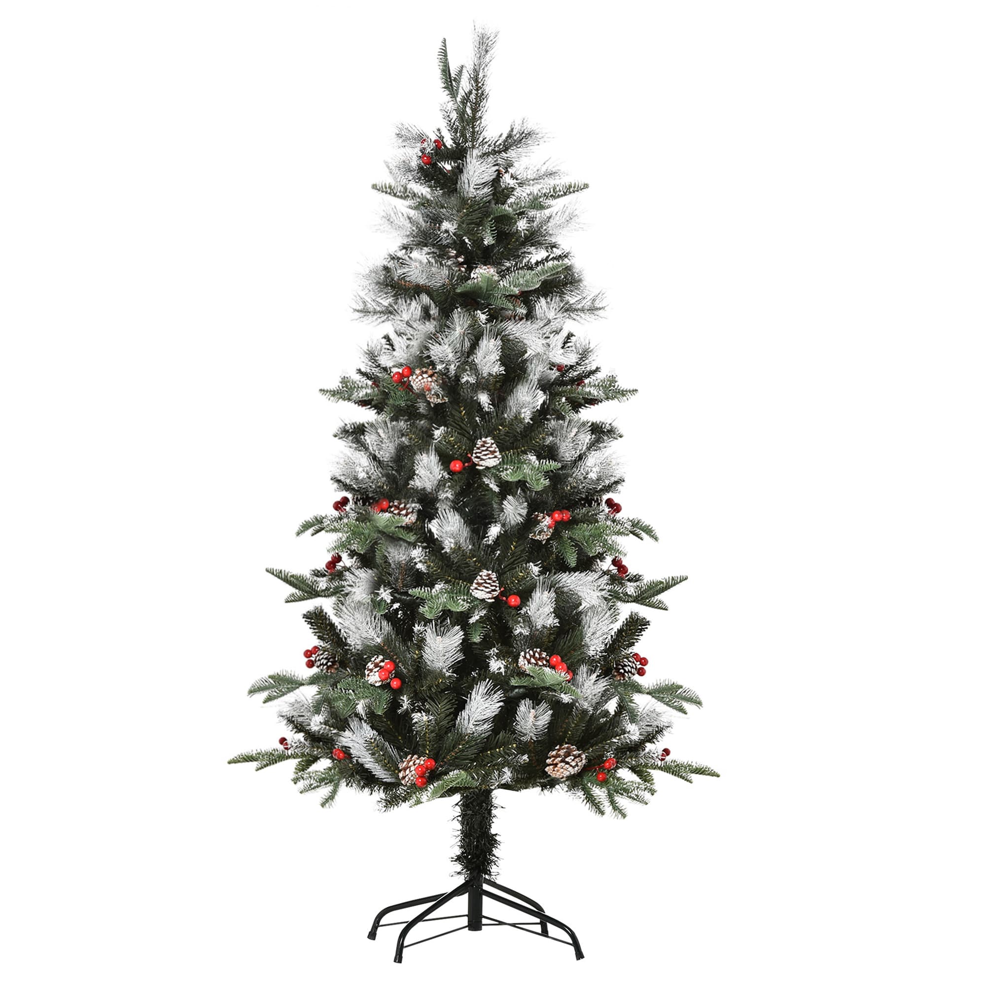 Transform Your Home with this 5ft Snow Dipped Christmas Tree - Green