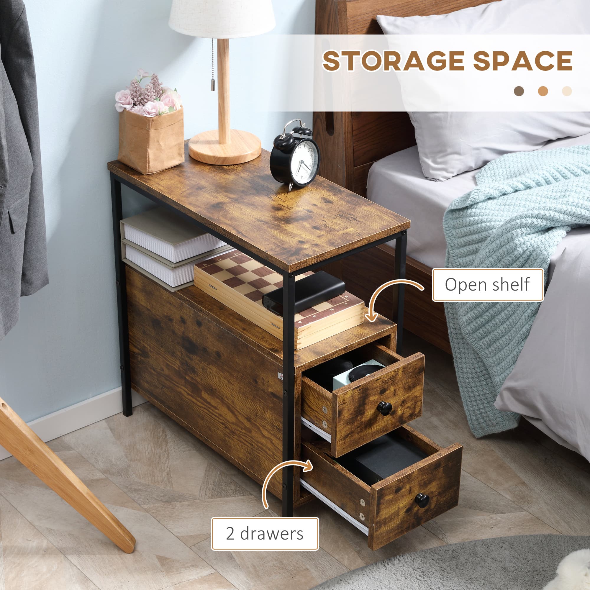 Transform Small Spaces With These Narrow Industrial Side Tables - image 4