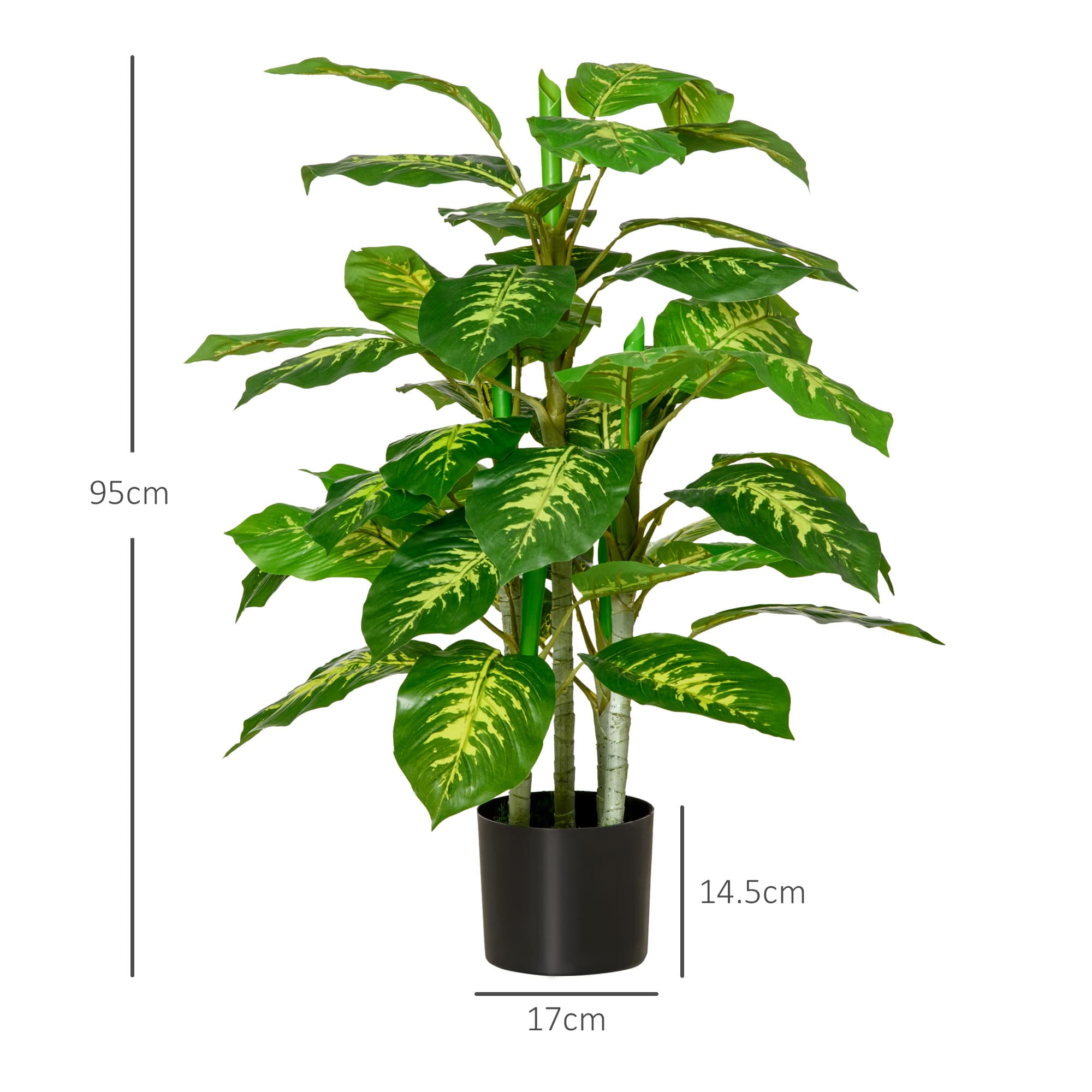Transform Your Space with 95cm Artificial Evergreen Trees - image 4
