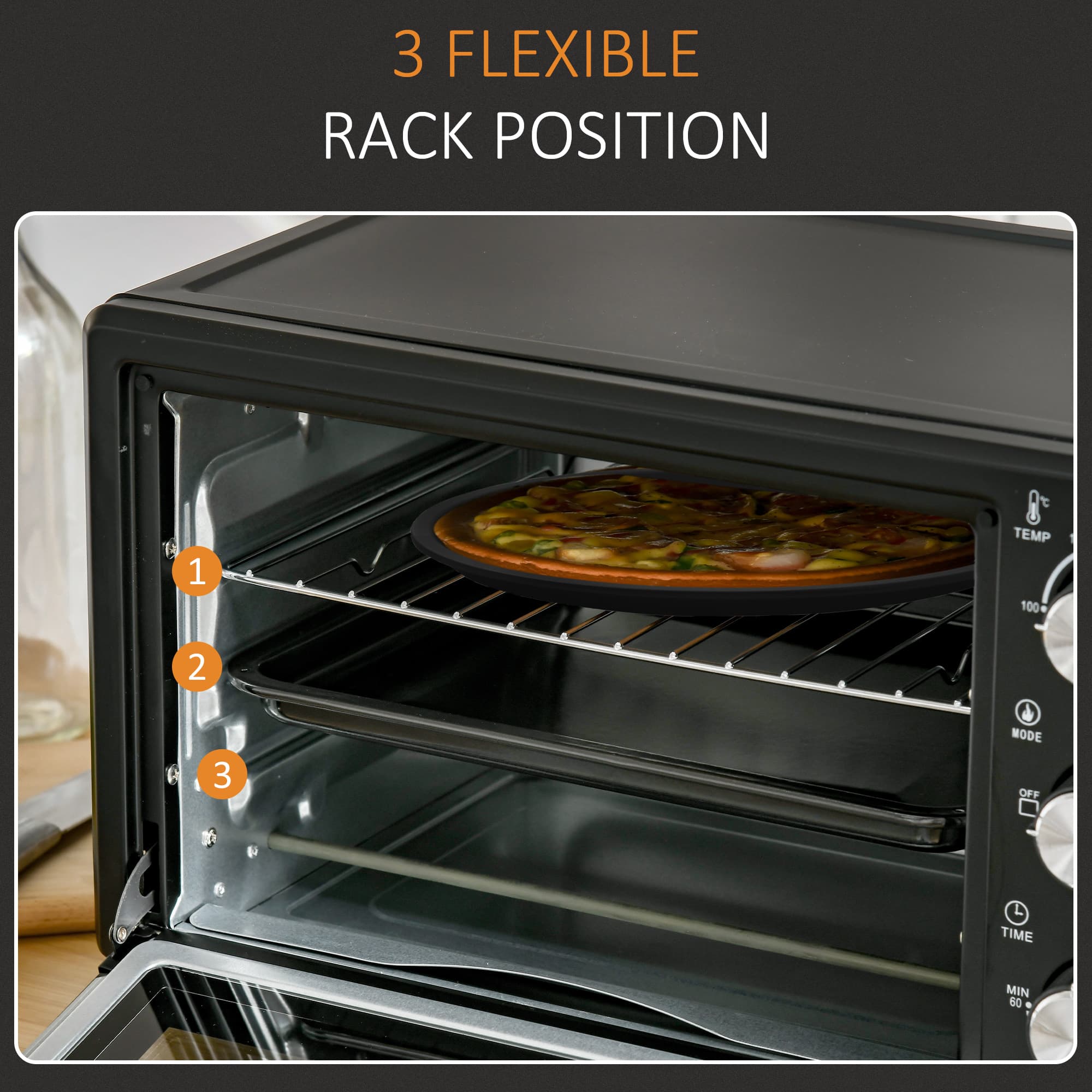 Effortless Cooking with the Premium 21L Mini Desktop Oven - image 2