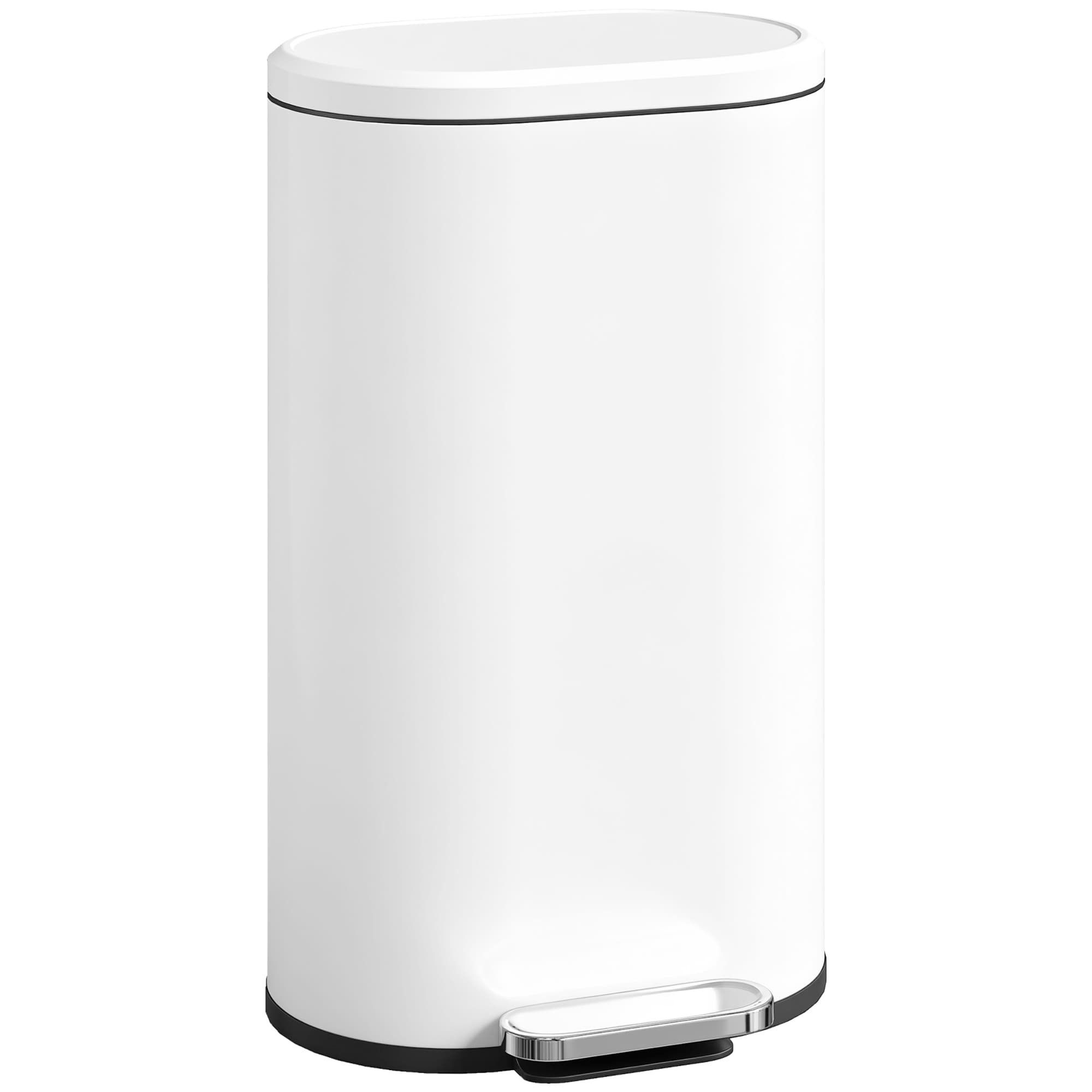 Modern White 30L Kitchen Pedal Bin - image 10