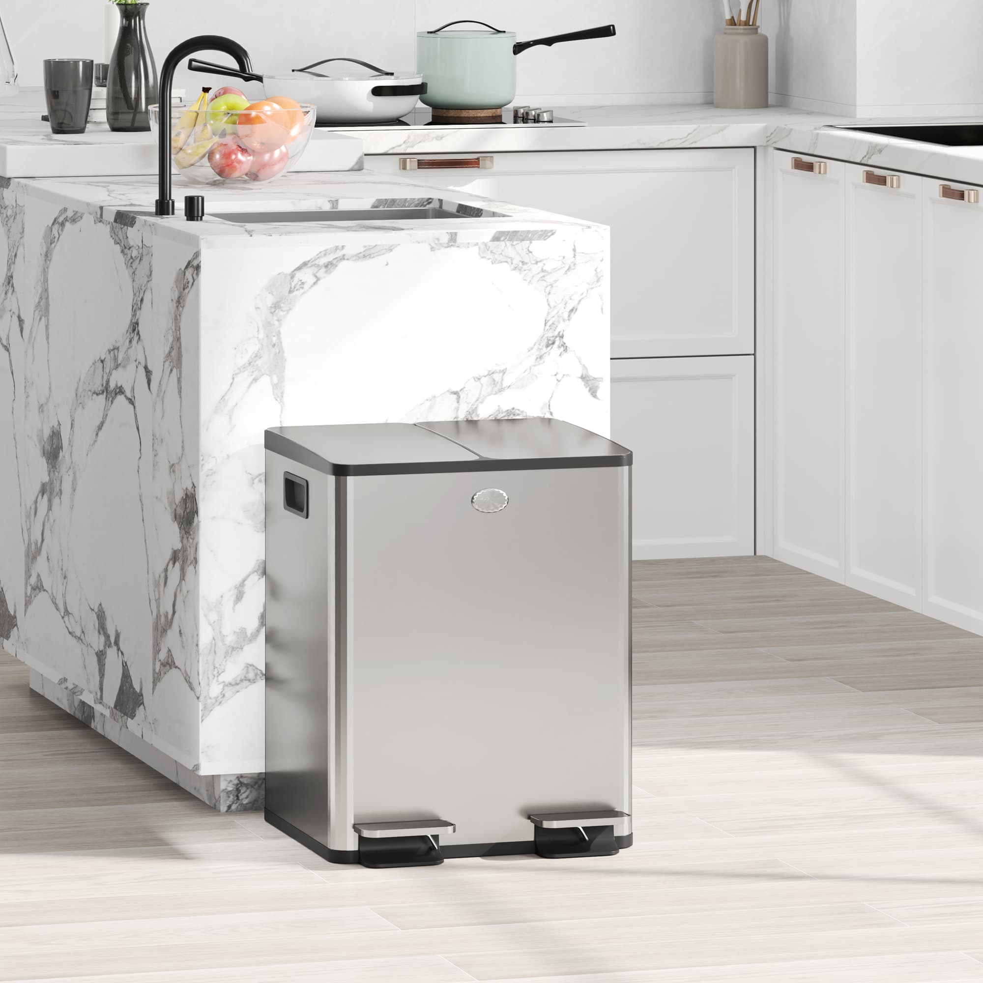 Transform Waste Sorting with this 40L Dual Compartment Bin - image 5