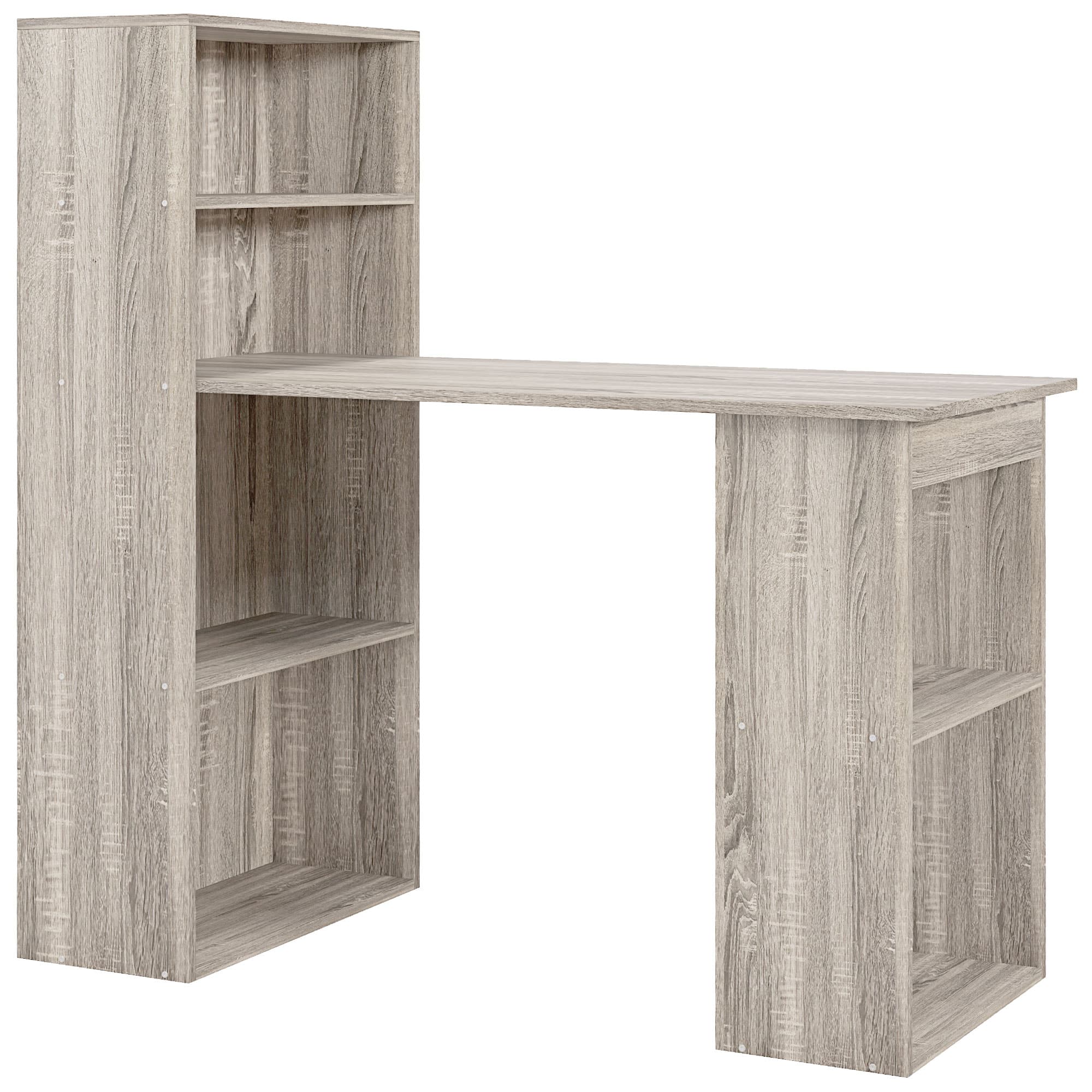 Transform Your Workspace with this 120cm Grey Storage Desk - Grey