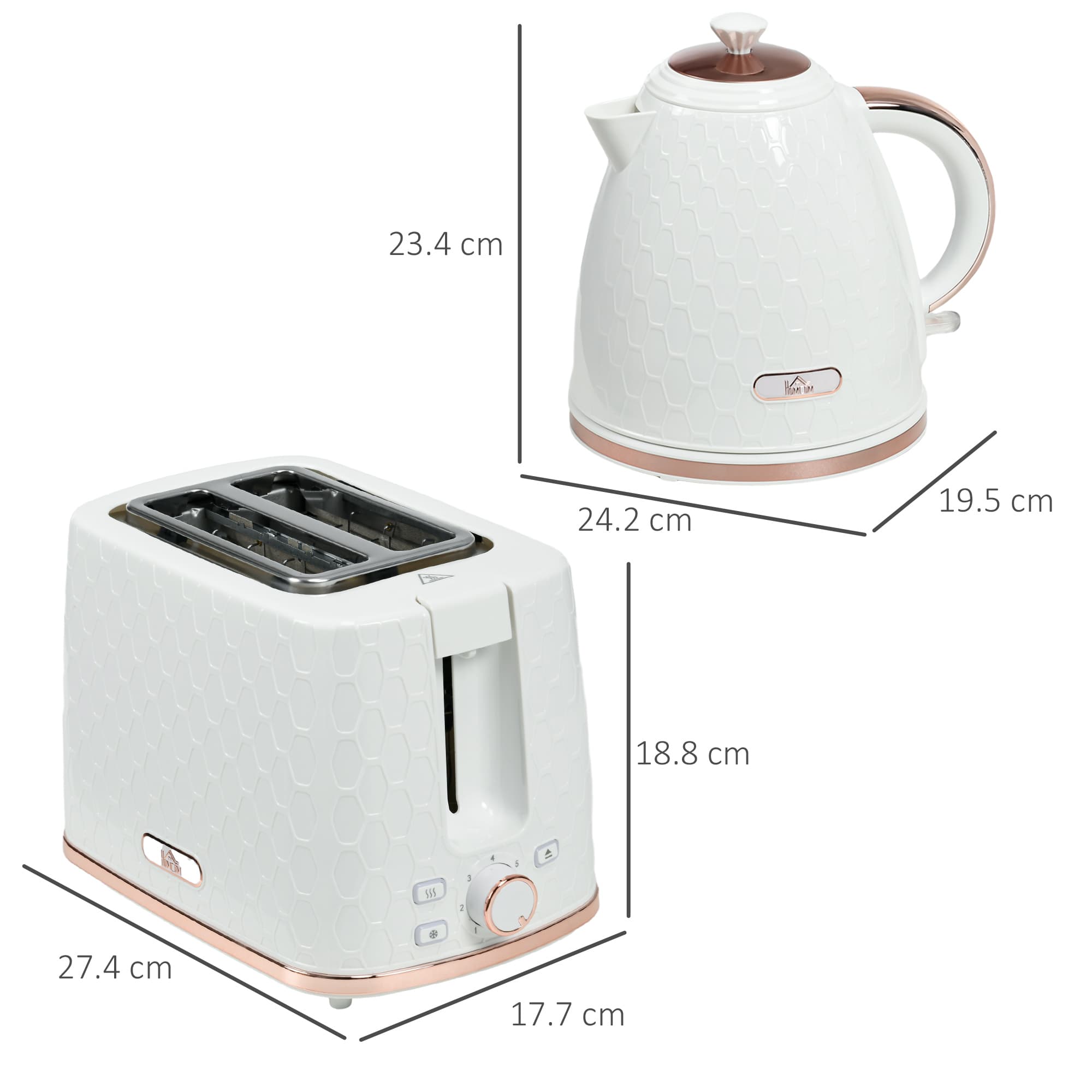 Transform Your Mornings with this Fast Boil Kettle & Toaster Set - image 3