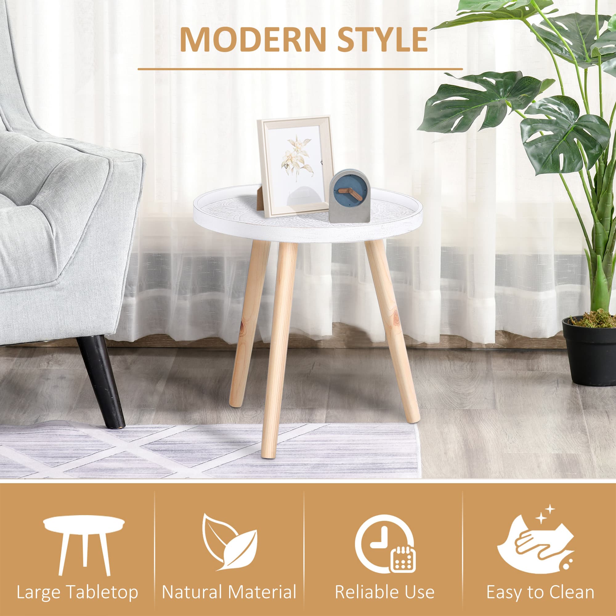Transform Your Space with Carved Floral Tray Coffee Tables - image 4