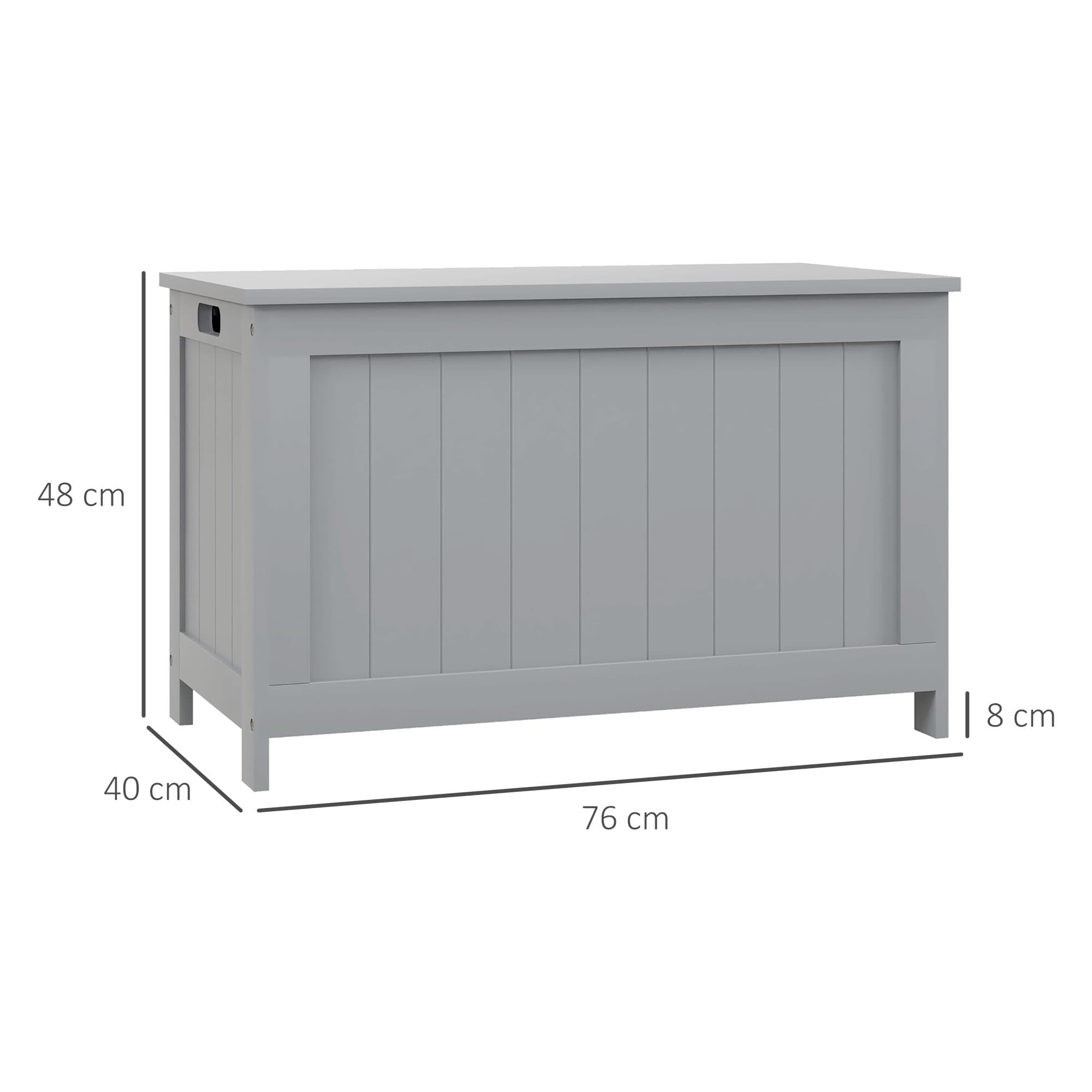 Transform Your Space with this Modern Grey Storage Chest - image 2
