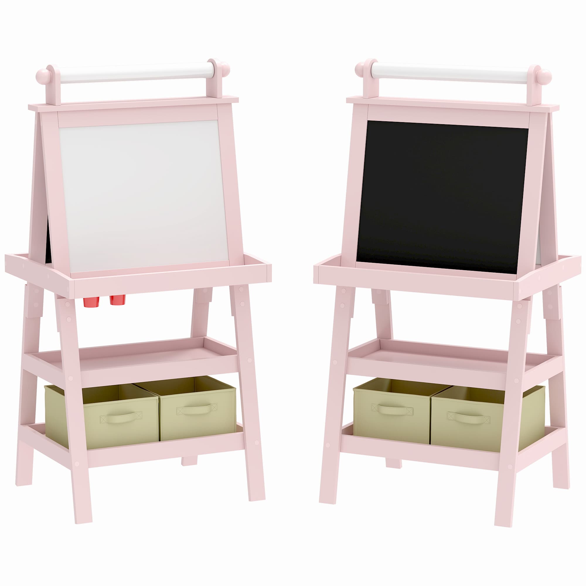 Transform Playtime with this Pink 3-in-1 Kids Easel - Pink