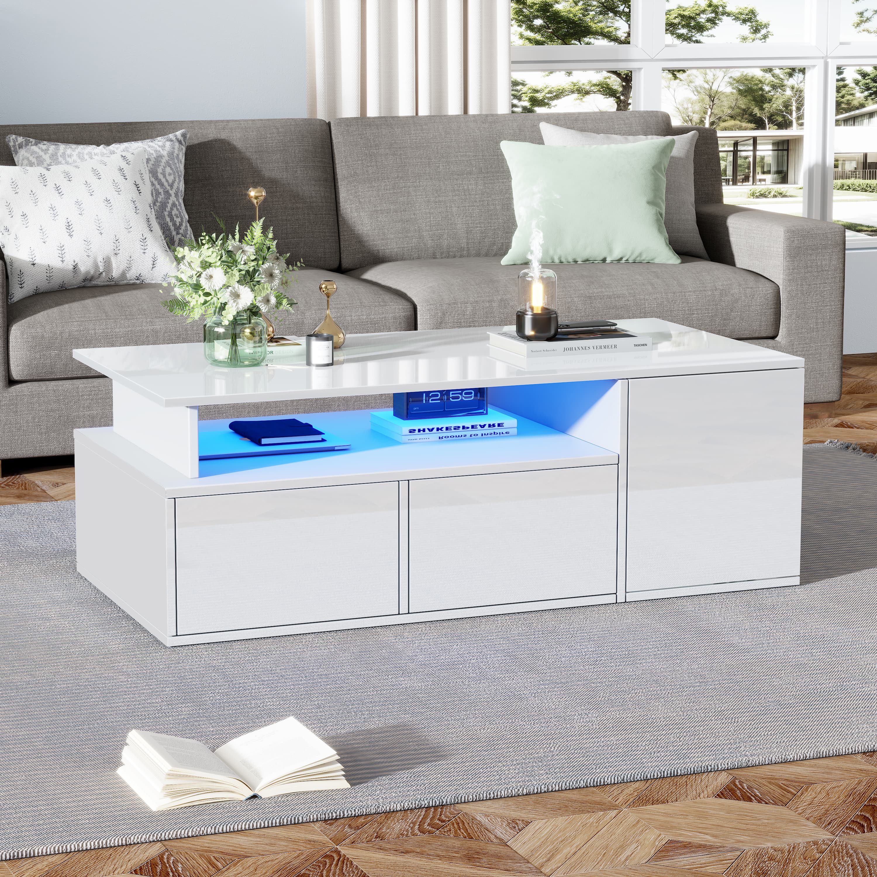 Transform Your Living Room with a Modern LED Coffee Table - image 6