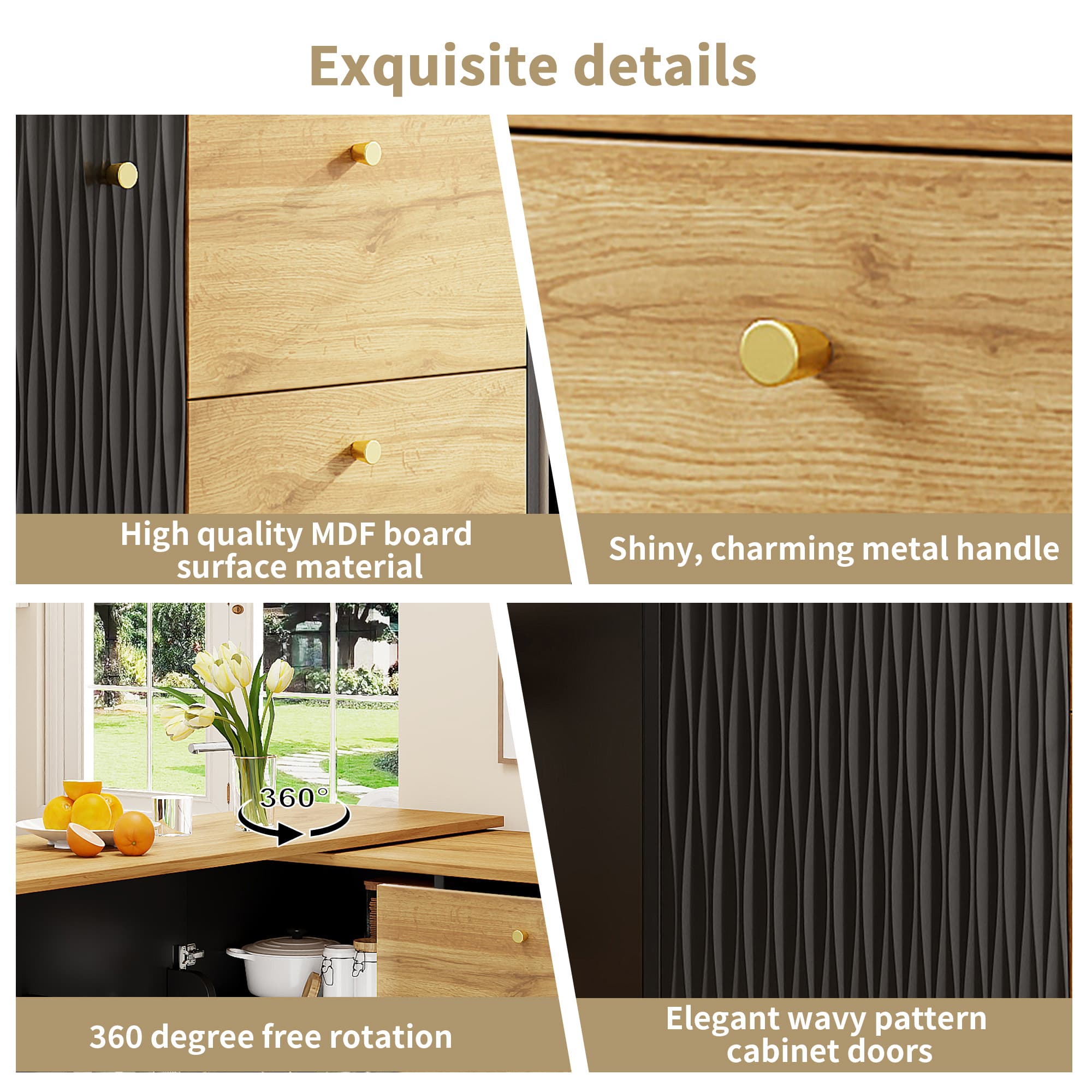 Transform Your Space with a Rotating Extendable Bar Table - image 5