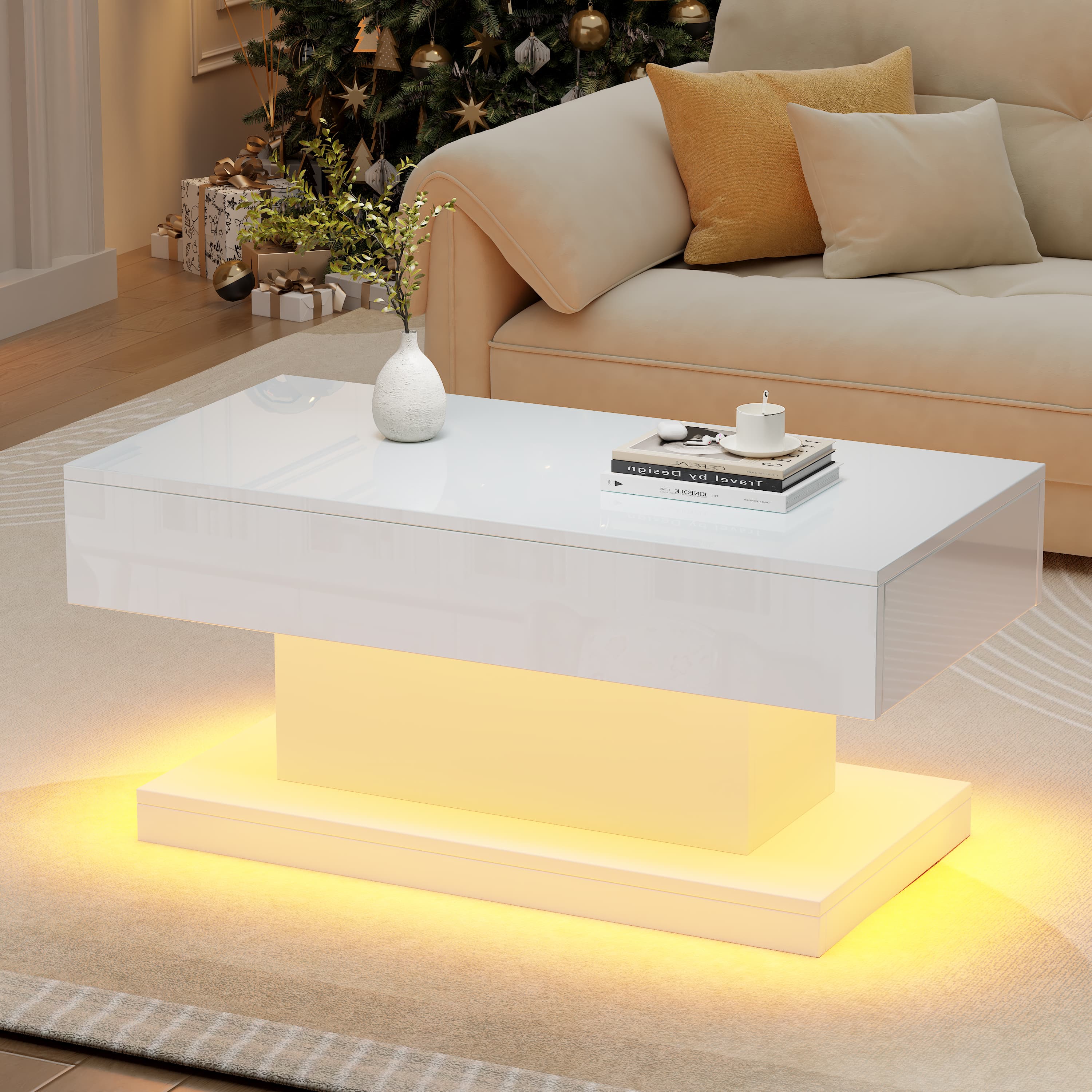 Transform Your Living Room with a Modern LED Coffee Table - image 4