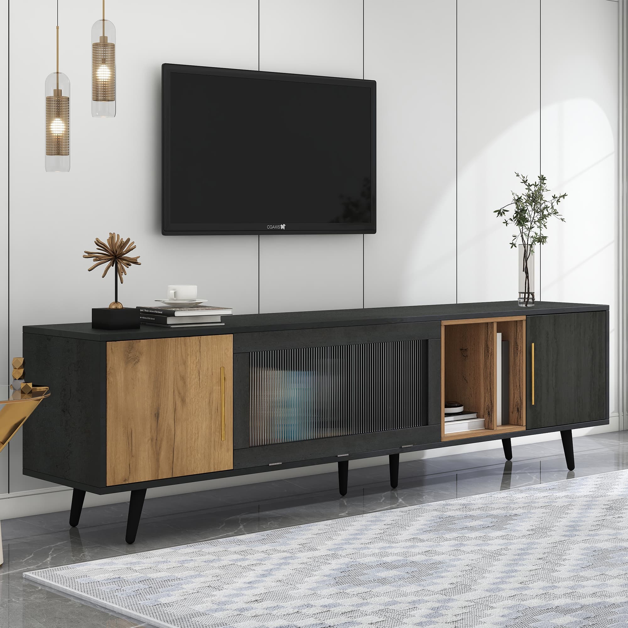 Transform Your Living Room with an Elegant 90-Inch TV Stand - image 1