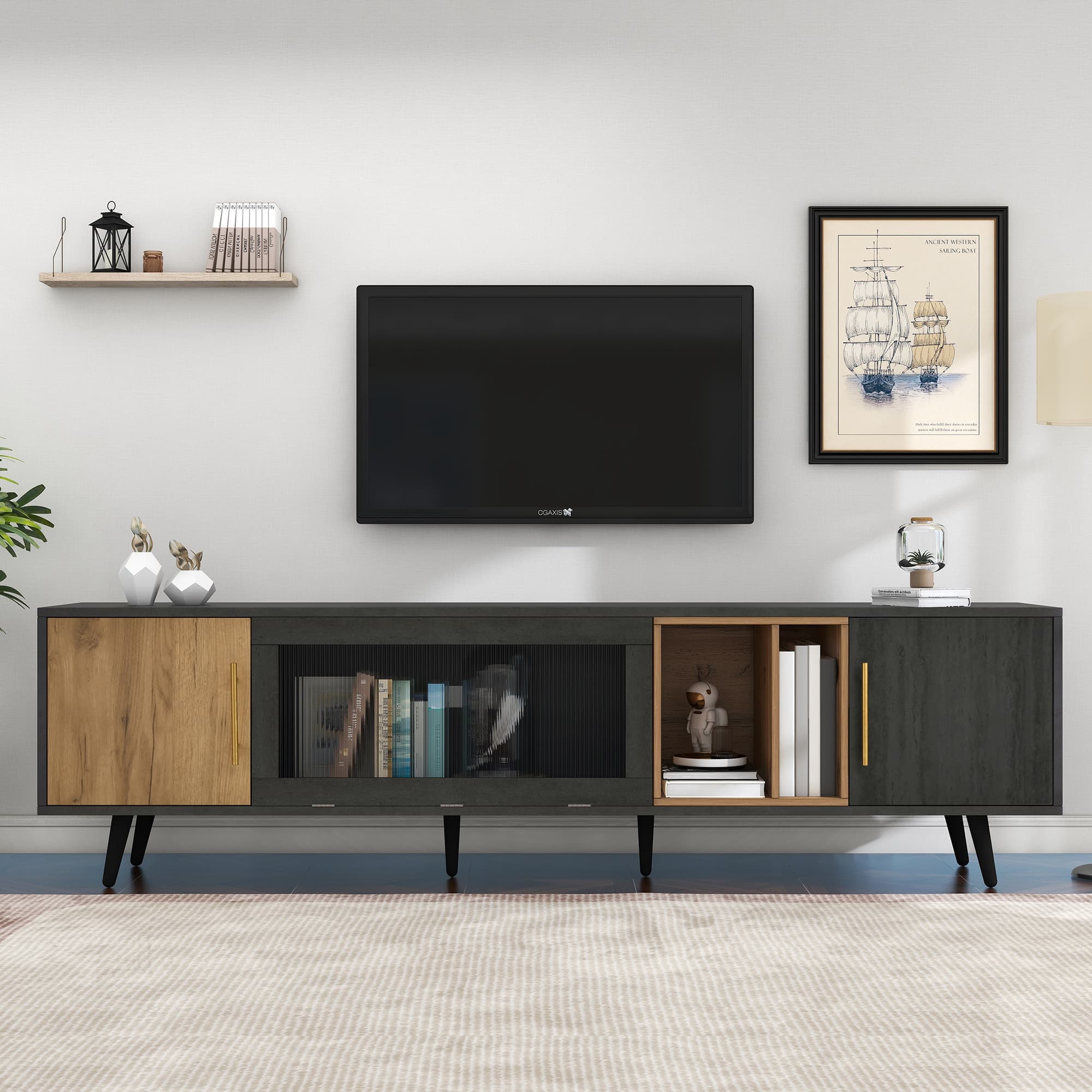 Transform Your Living Room with an Elegant 90-Inch TV Stand - image 5
