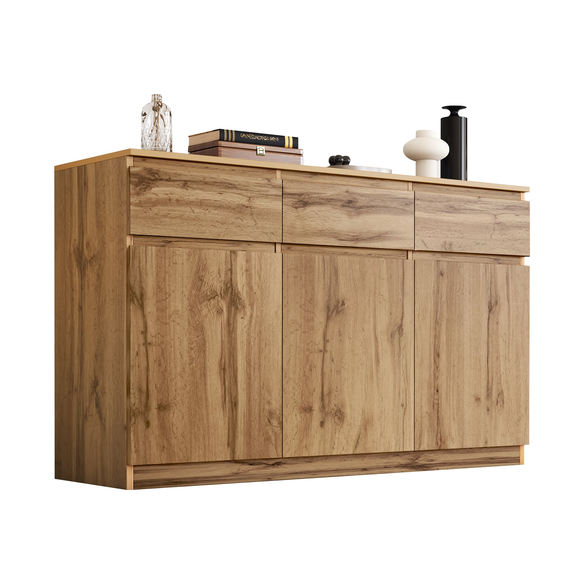 Elegant Oak Buffet Cabinet: Your Solution for a Tidy Home - image 1
