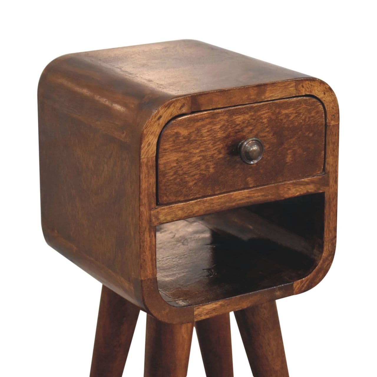 Handcrafted Mini Bedside Table for Compact Spaces - image 1