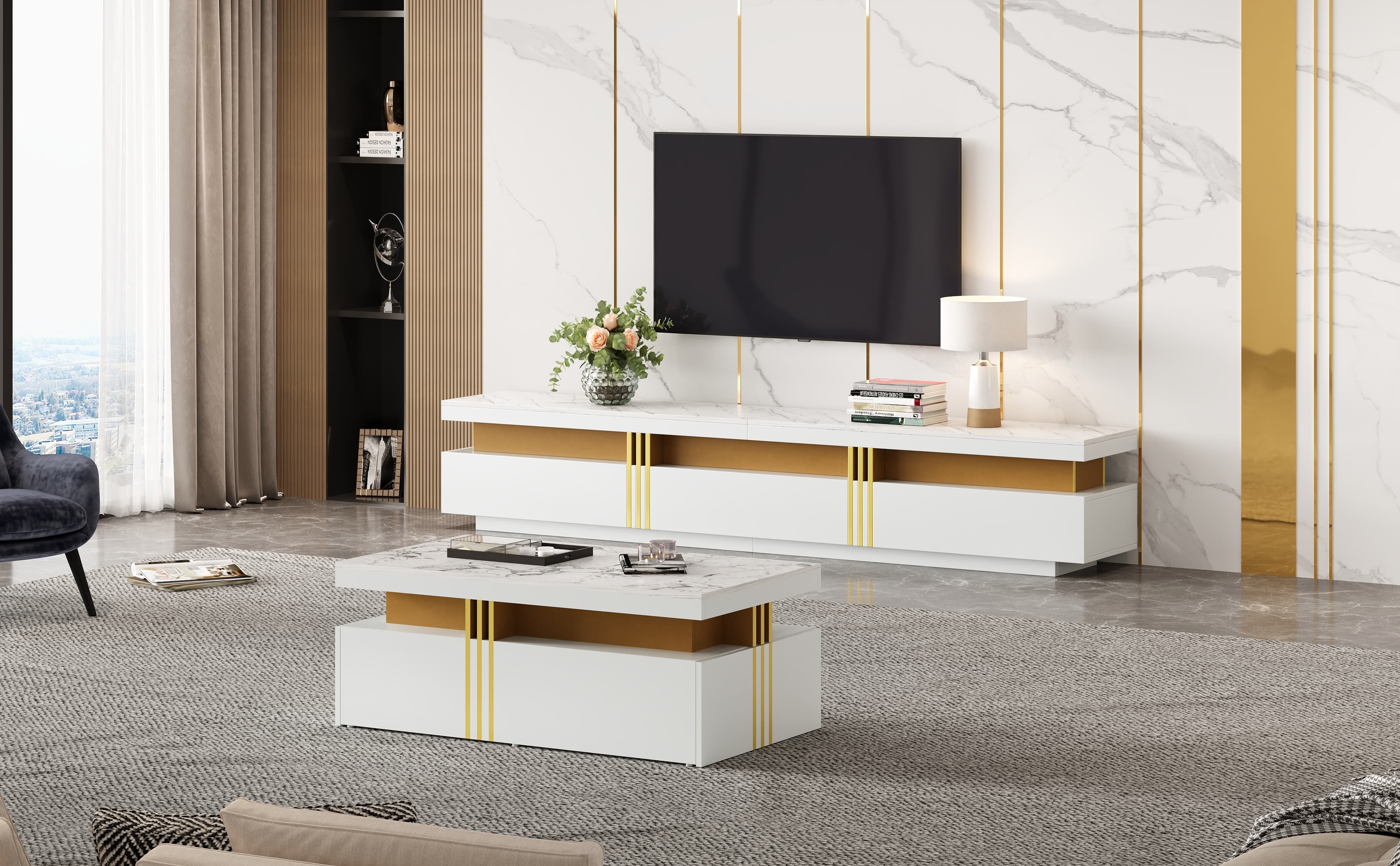 Transform Your Living Room with a Coordinated Furniture Set - image 2