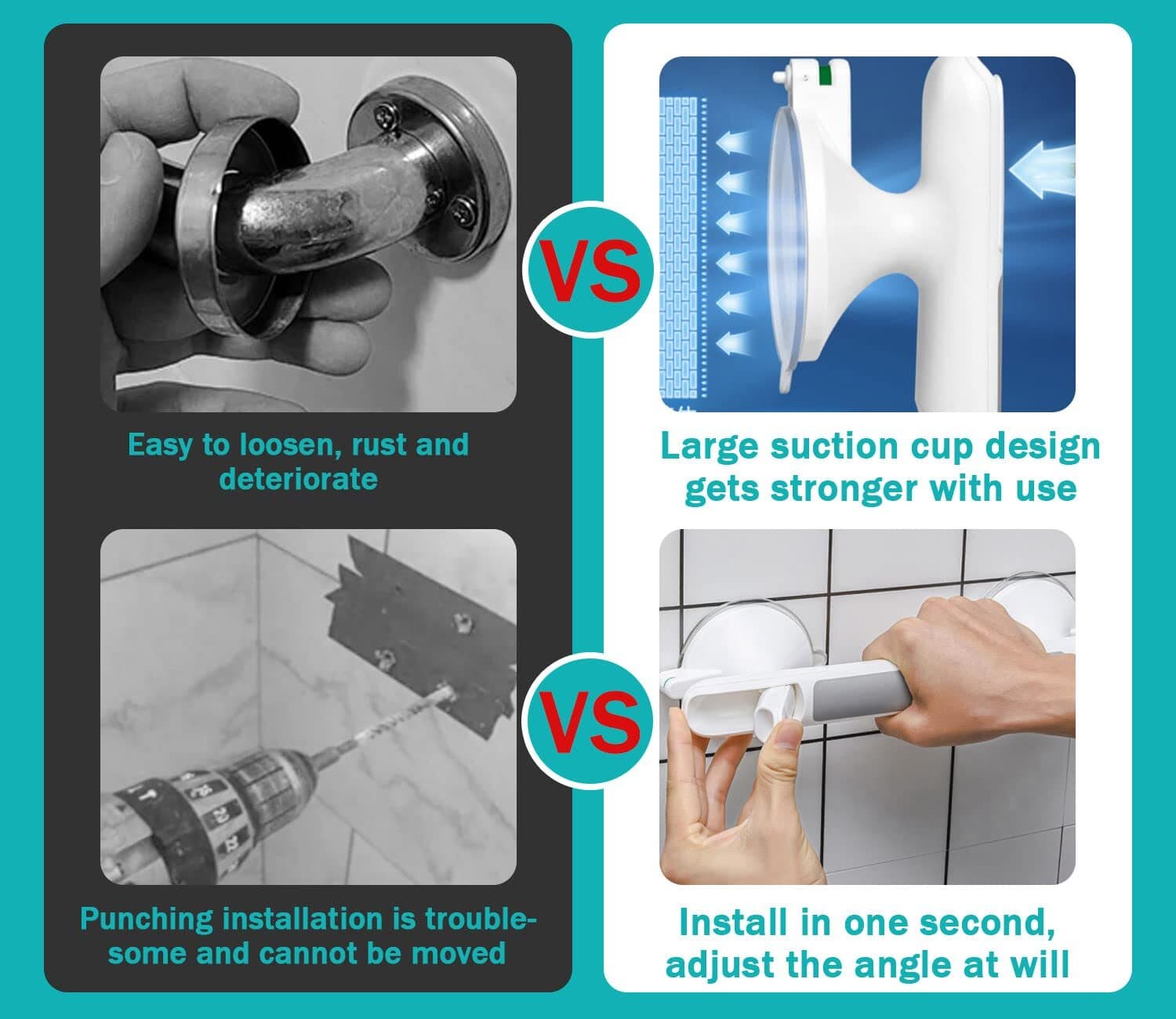 Regain Your Confidence with a Secure Suction Shower Handle - image 17