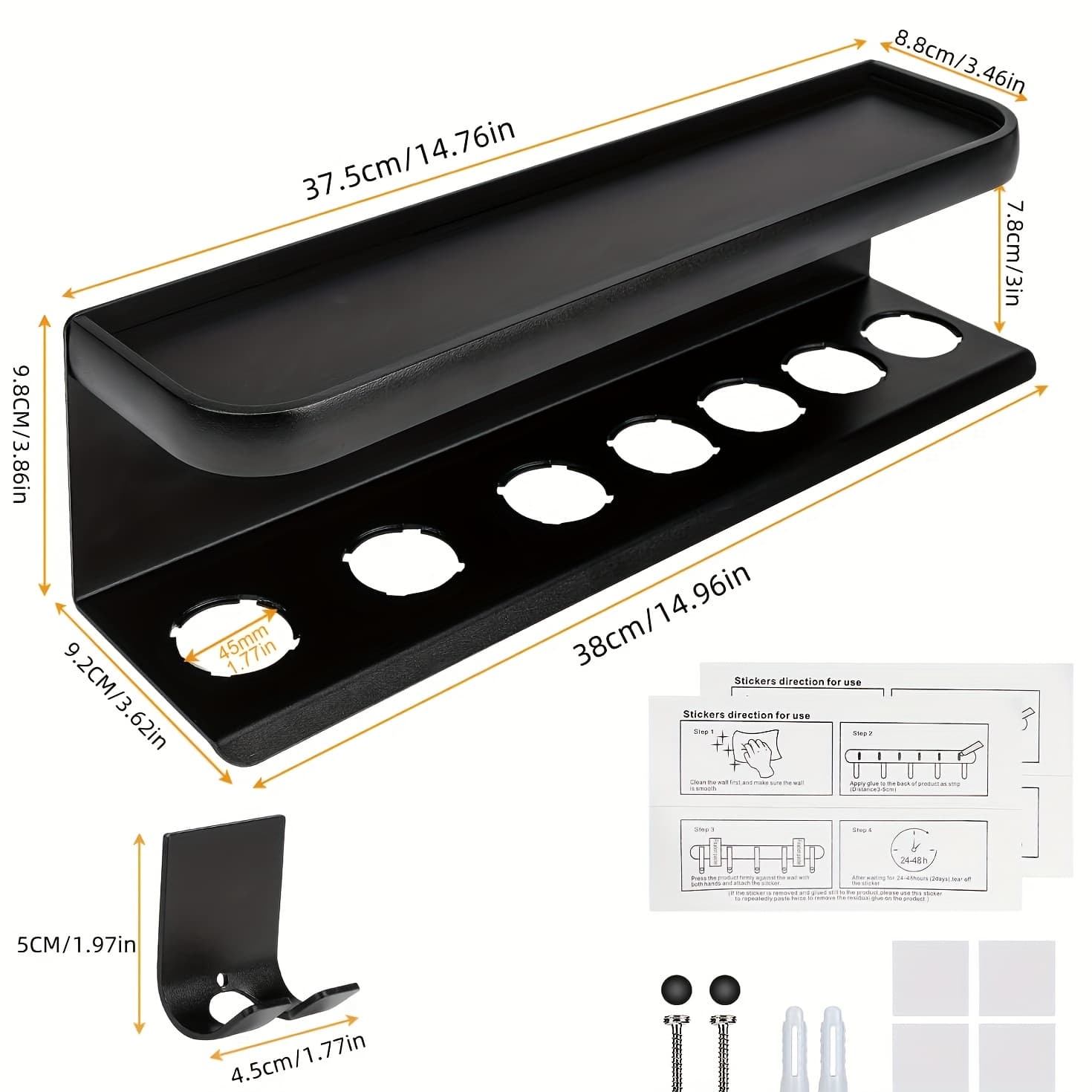 Hair Styling Tool Organiser for Hairdryers & Straighteners - image 2