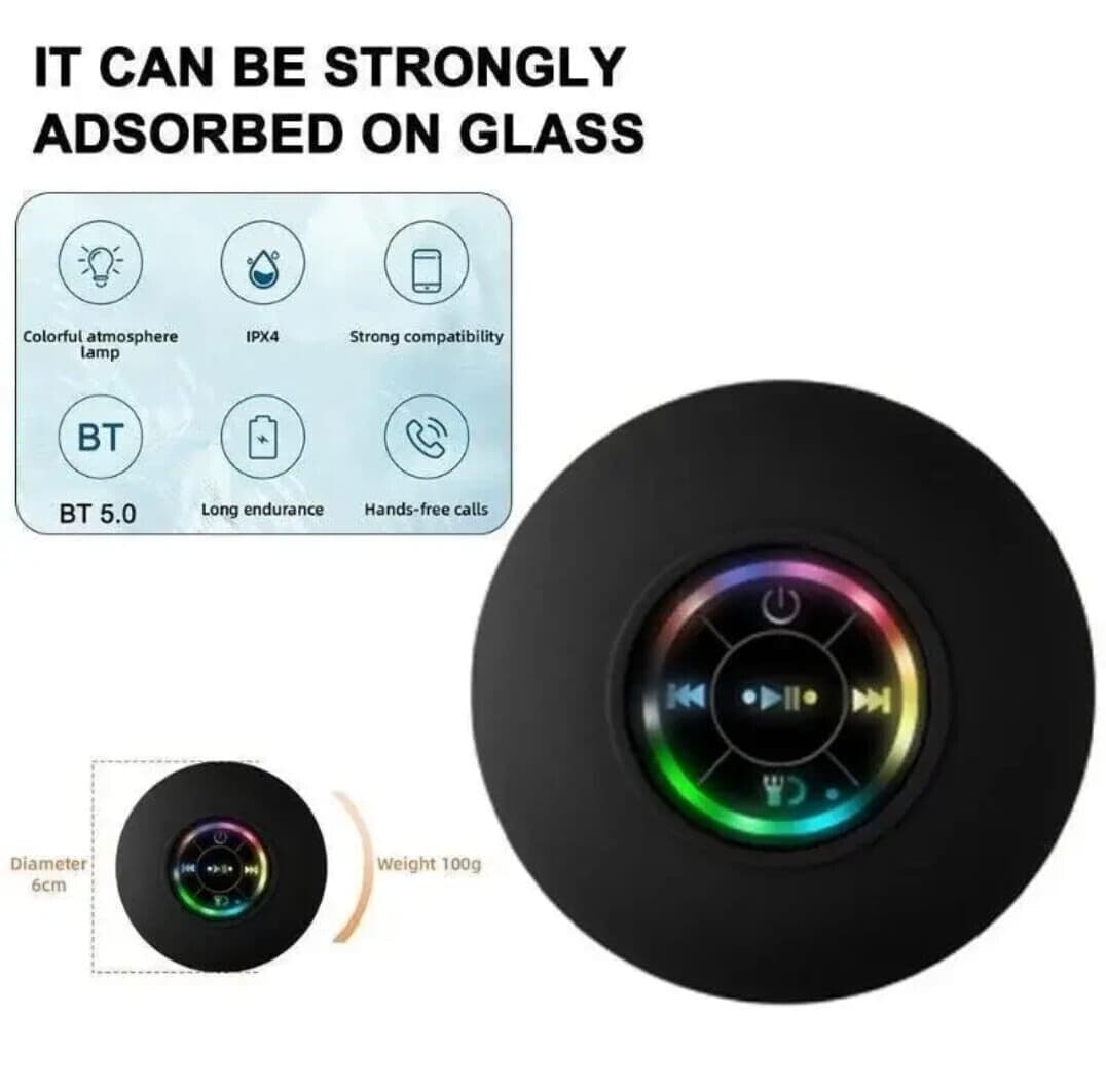 Transform Your Shower with Music and Mood Lighting - image 1