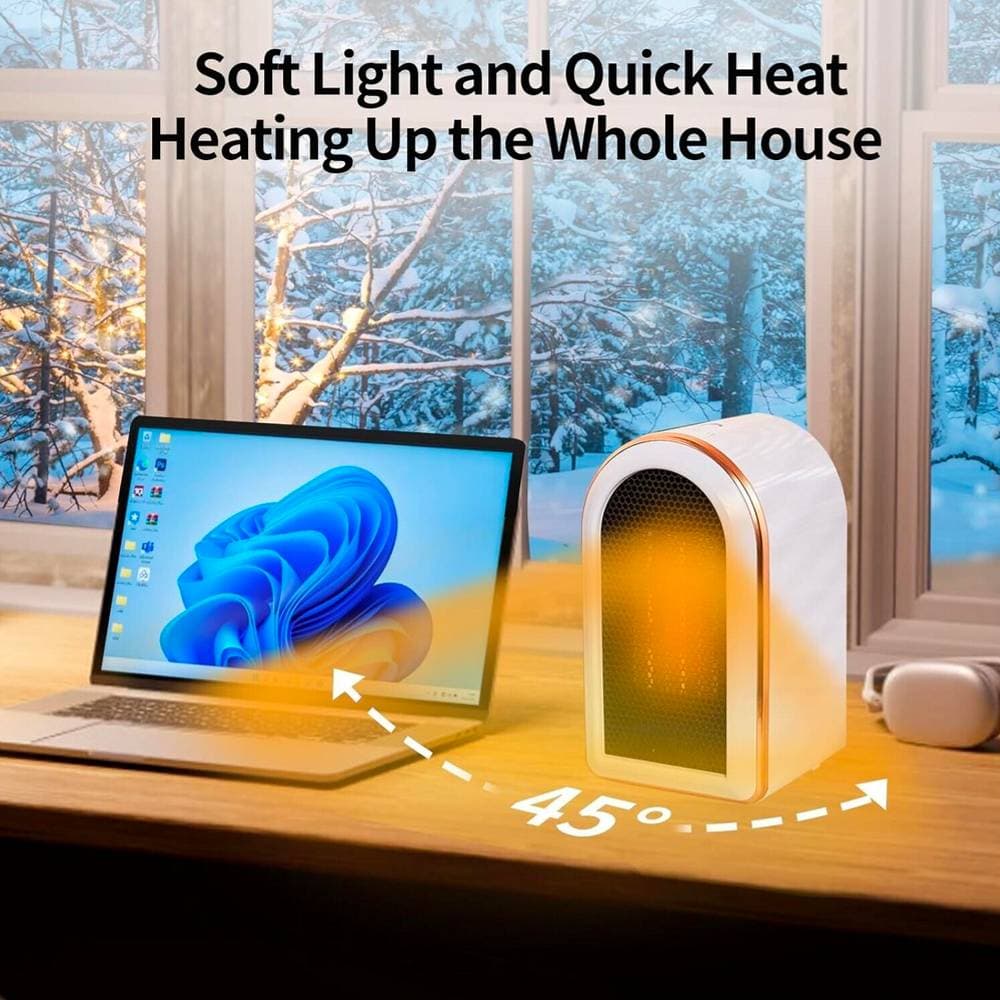 Transform Your Chilly Space with This Compact Ceramic Heater - image 1
