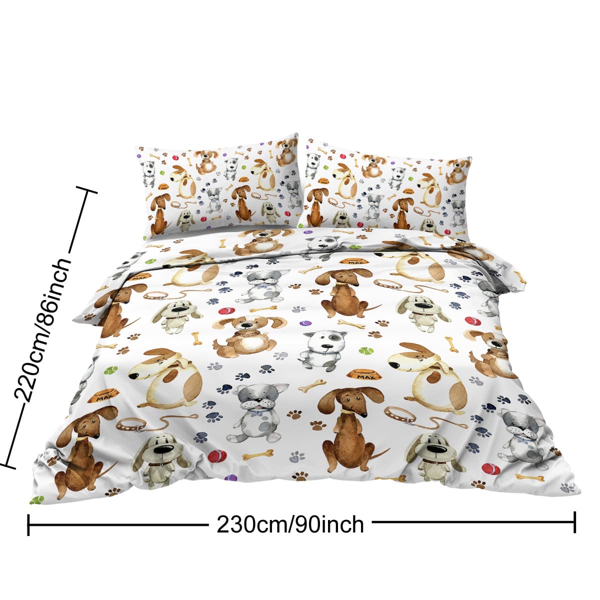 Ultra-Soft Brushed Microfibre Duvet Cover Set - image 16