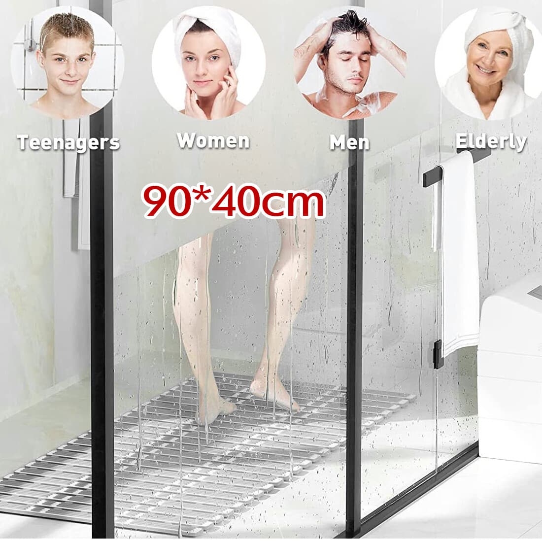 Enjoy a Safer, More Comfortable Shower with Our Eco-Friendly Rubber Bath Mat - image 9