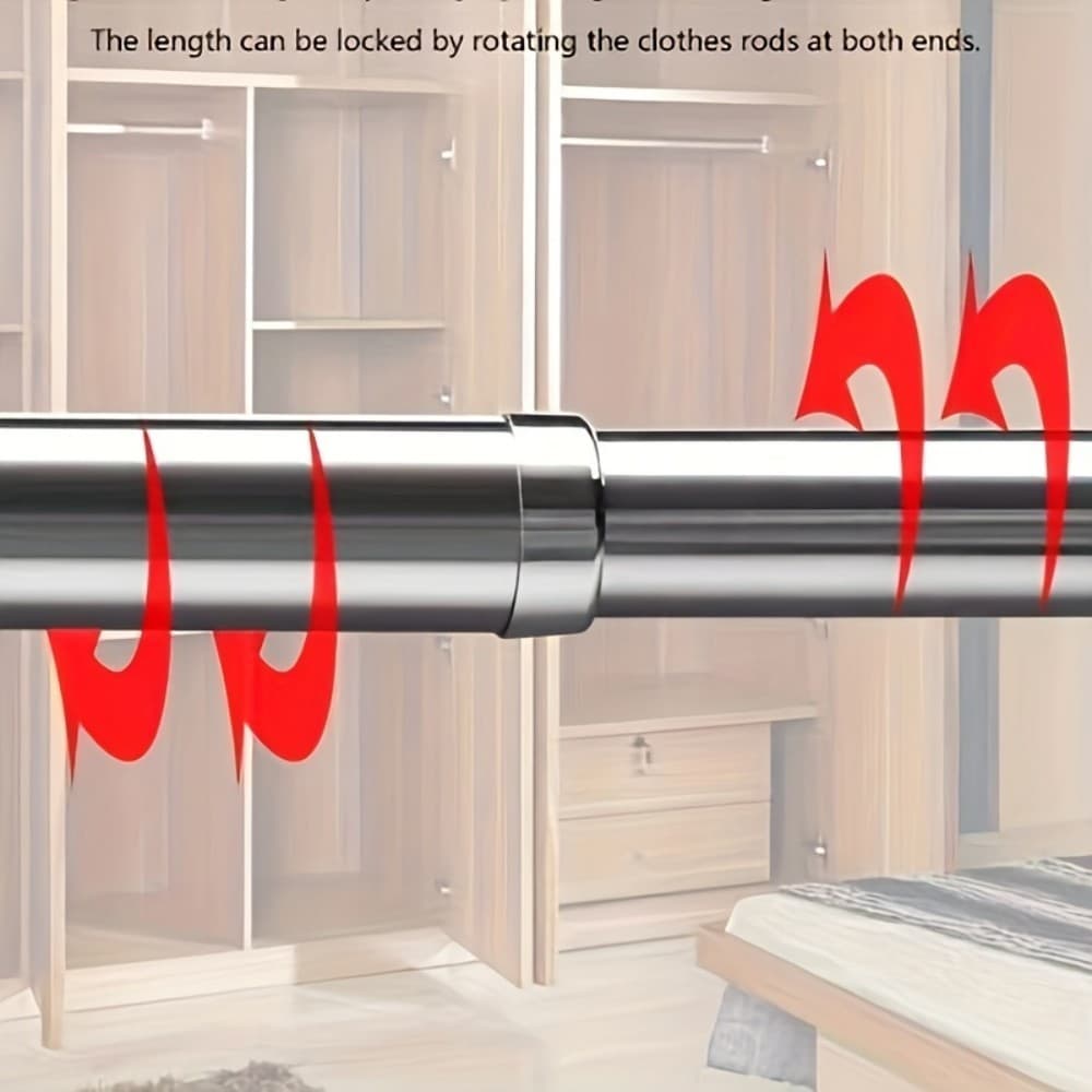 Wall Mounted Clothes Rail in an Industrial Pipe Style - image 1