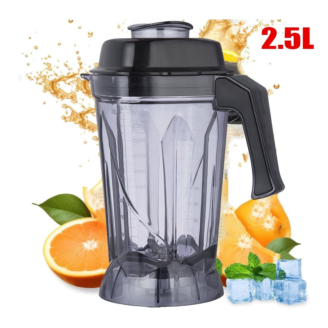 Effortless Blending with a Universal 2.5L Spare Jug